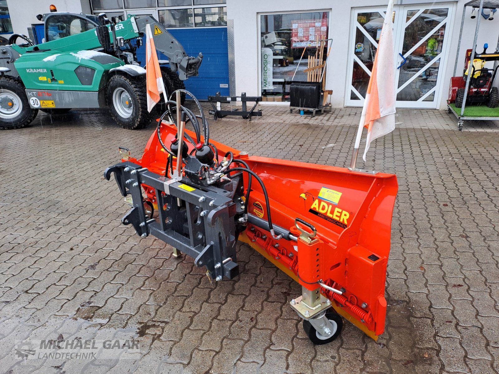 Schneeräumschild typu Adler Arbeitsmaschinen Vario Schneeräumschild 2400, Gebrauchtmaschine v Höhenkirchen-Siegertsbrunn (Obrázek 3)