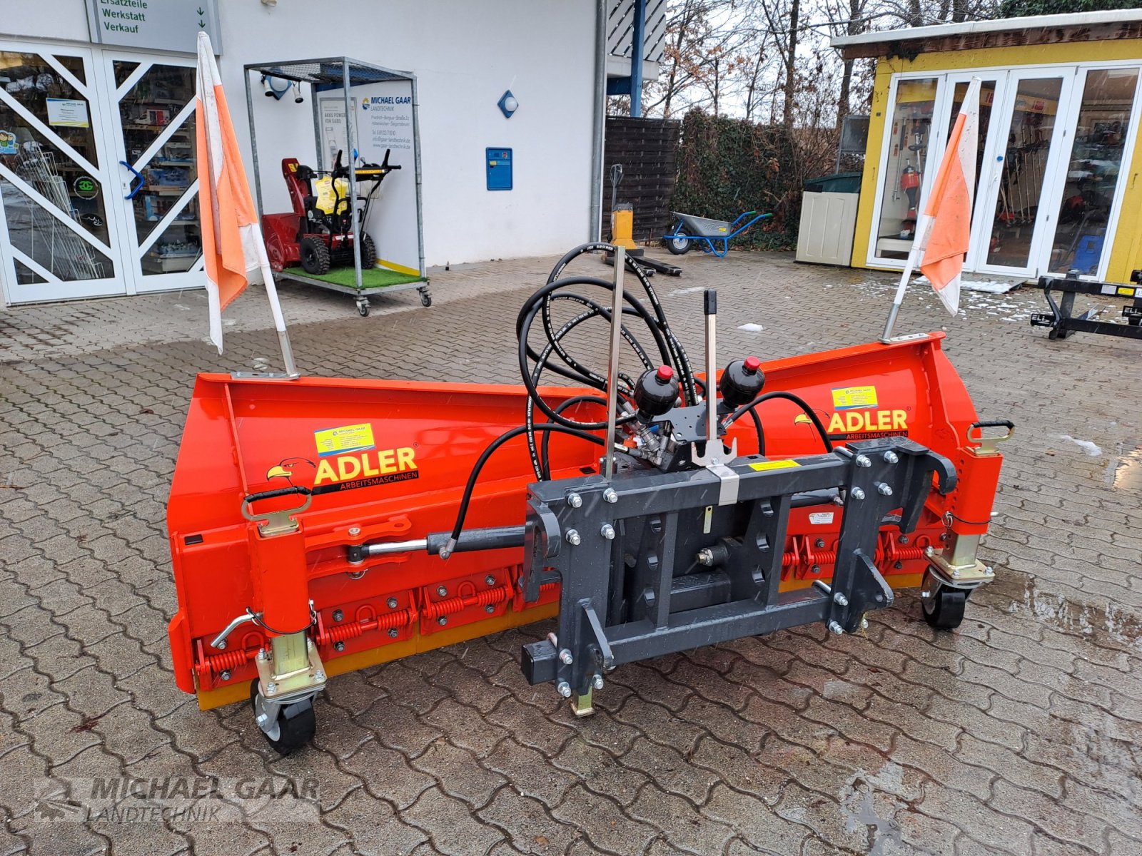 Schneeräumschild za tip Adler Arbeitsmaschinen Vario Schneeräumschild 2400, Gebrauchtmaschine u Höhenkirchen-Siegertsbrunn (Slika 3)