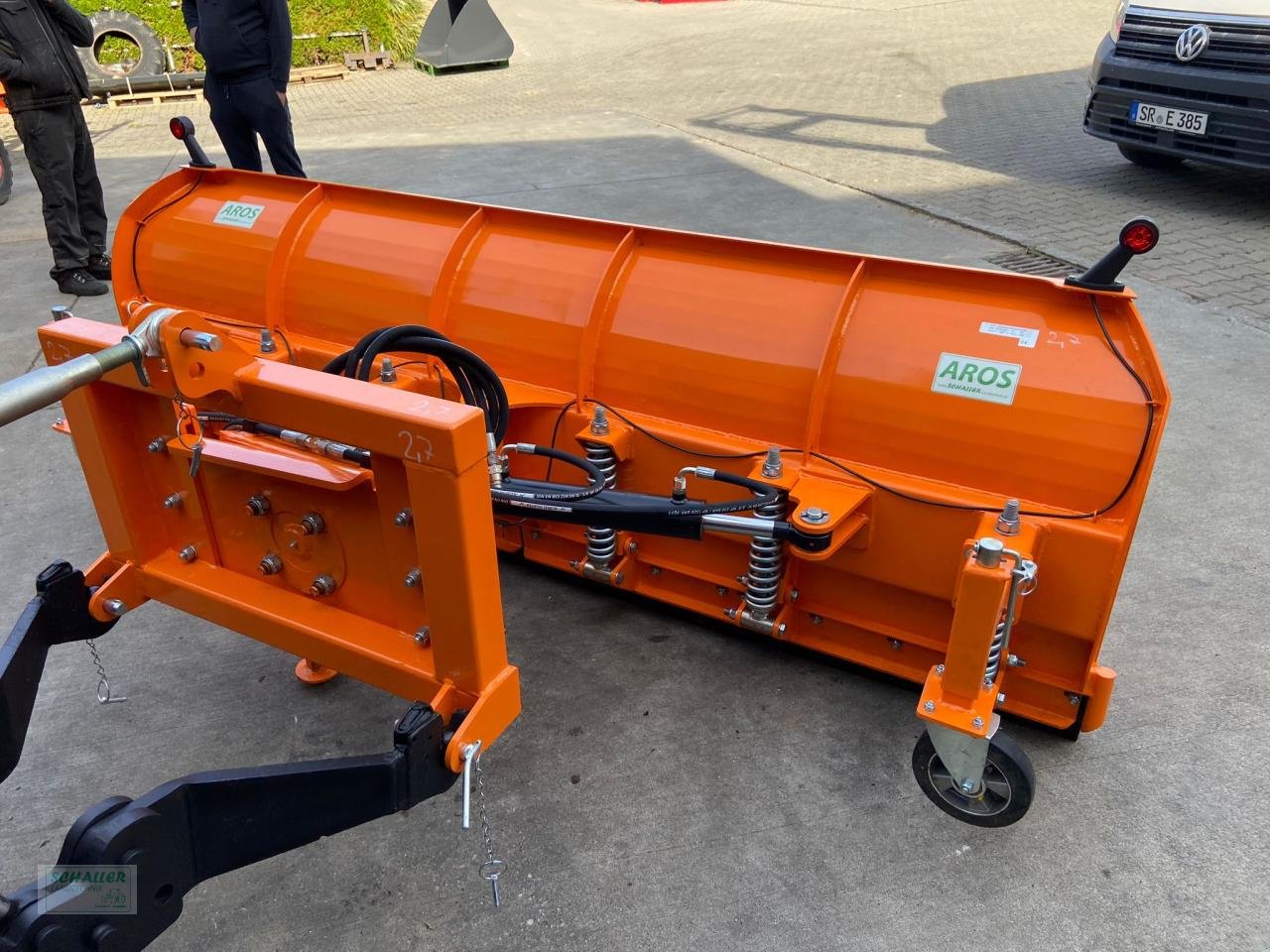 Schneeräumschild a típus AP AROS Schneepflug 2,70m, hydraulisch, einteilig, Dreipunktanbau, Räumschild, Neumaschine ekkor: Geiselhöring (Kép 3)