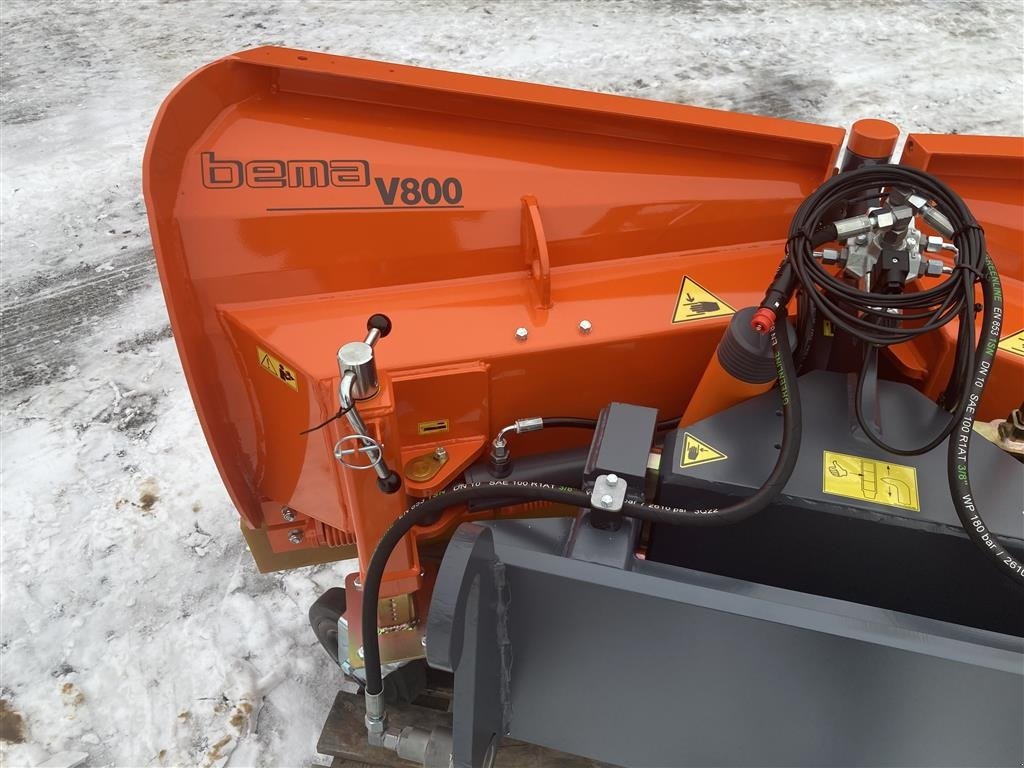 Schneeräumschild des Typs Bema Bema V800 Sneplov Ophæng for Weidemann med hy.koblinger, Gebrauchtmaschine in Roslev (Bild 15)