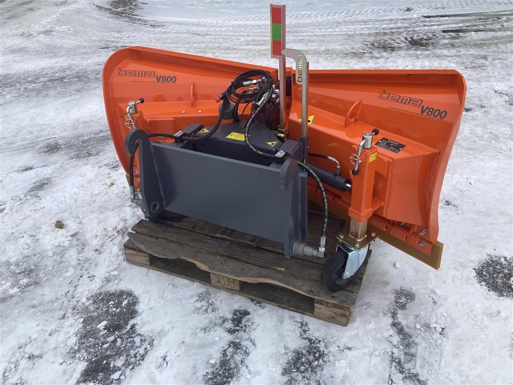 Schneeräumschild des Typs Bema Bema V800 Sneplov Ophæng for Weidemann med hy.koblinger, Gebrauchtmaschine in Roslev (Bild 19)