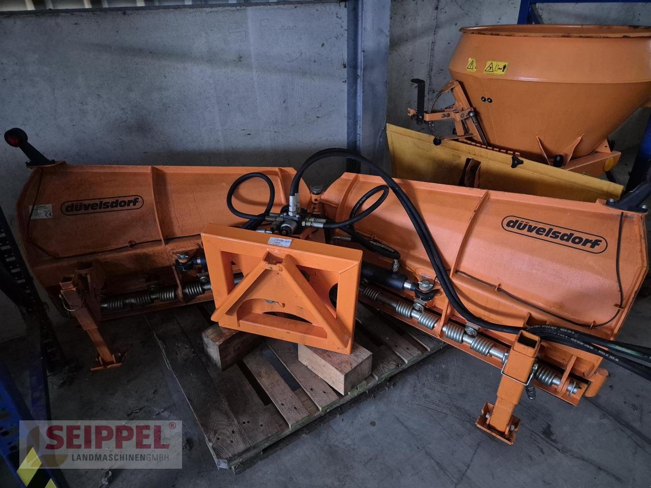 Schneeräumschild des Typs Düvelsdorf SCHNEEPFLUG KOMMUNAL 220 VARIO, Neumaschine in Groß-Umstadt (Bild 7)