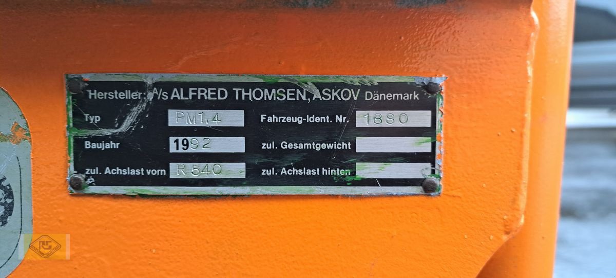 Schneeräumschild des Typs Eco Salzstreuer OXC-140 E, Neumaschine in Beelen (Bild 2)