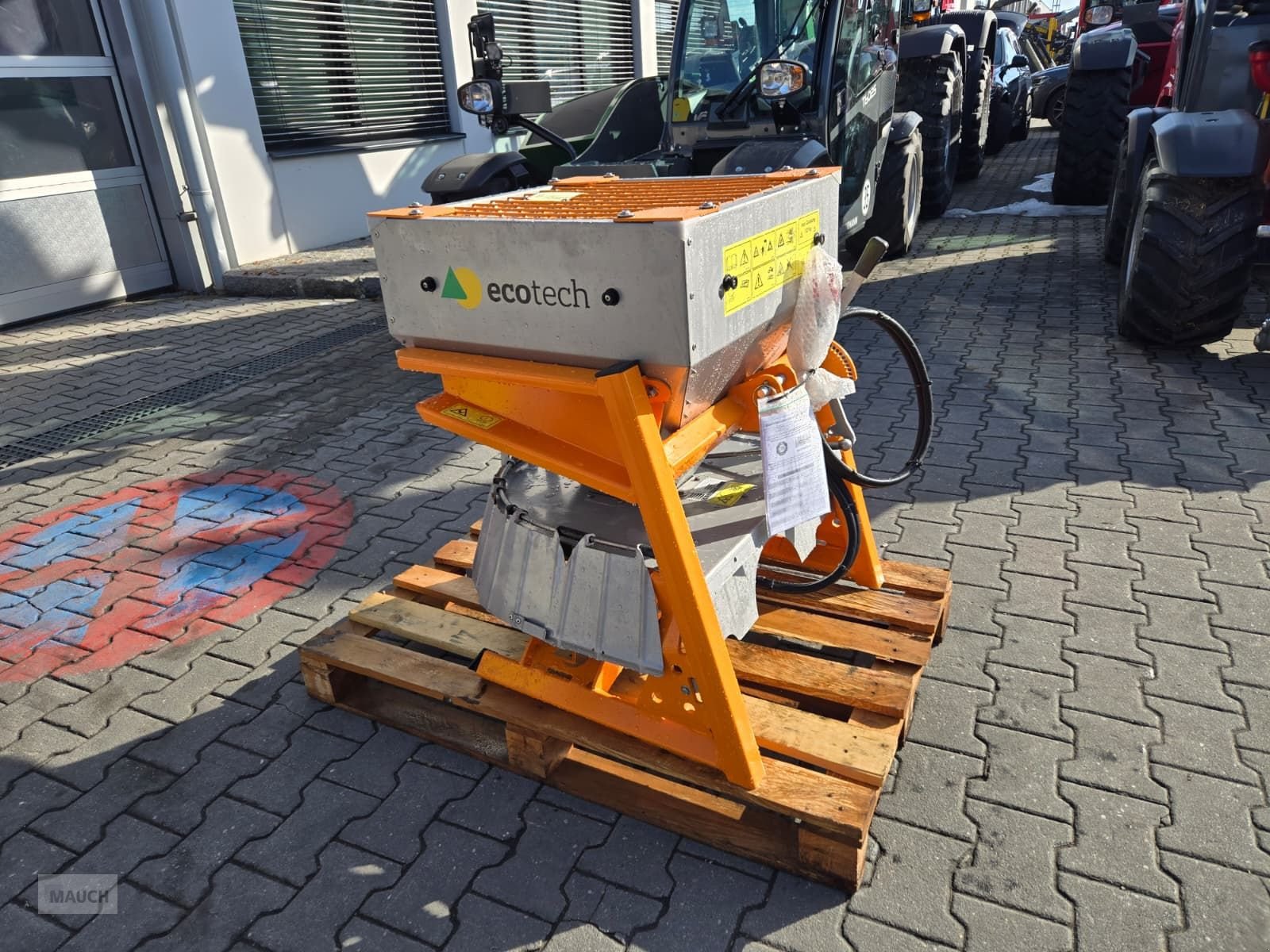 Schneeräumschild Türe ait Eco Tellerstreuer XTB 140H, Neumaschine içinde Burgkirchen (resim 5)