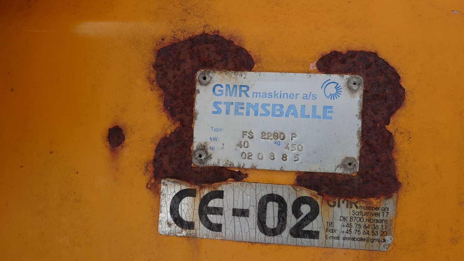Schneeräumschild typu GMR FS 2200 P, Gebrauchtmaschine w Nørresundby (Zdjęcie 5)