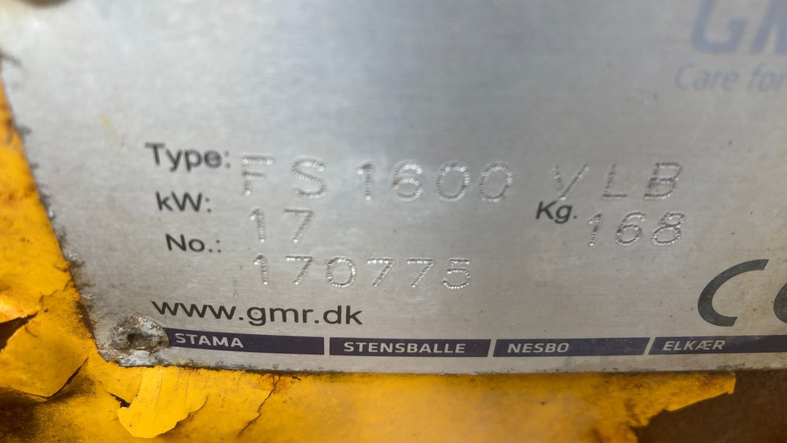 Schneeräumschild typu GMR FS1600VL V-Plov, Gebrauchtmaschine v Roskilde (Obrázek 7)