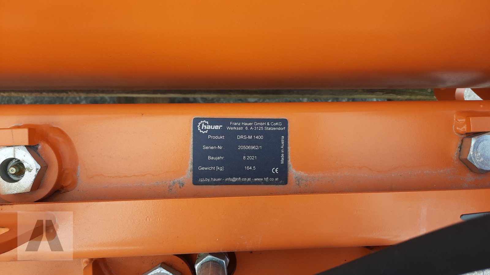 Schneeräumschild des Typs Hauer DRS-M 1400, Neumaschine in Antdorf (Bild 7)