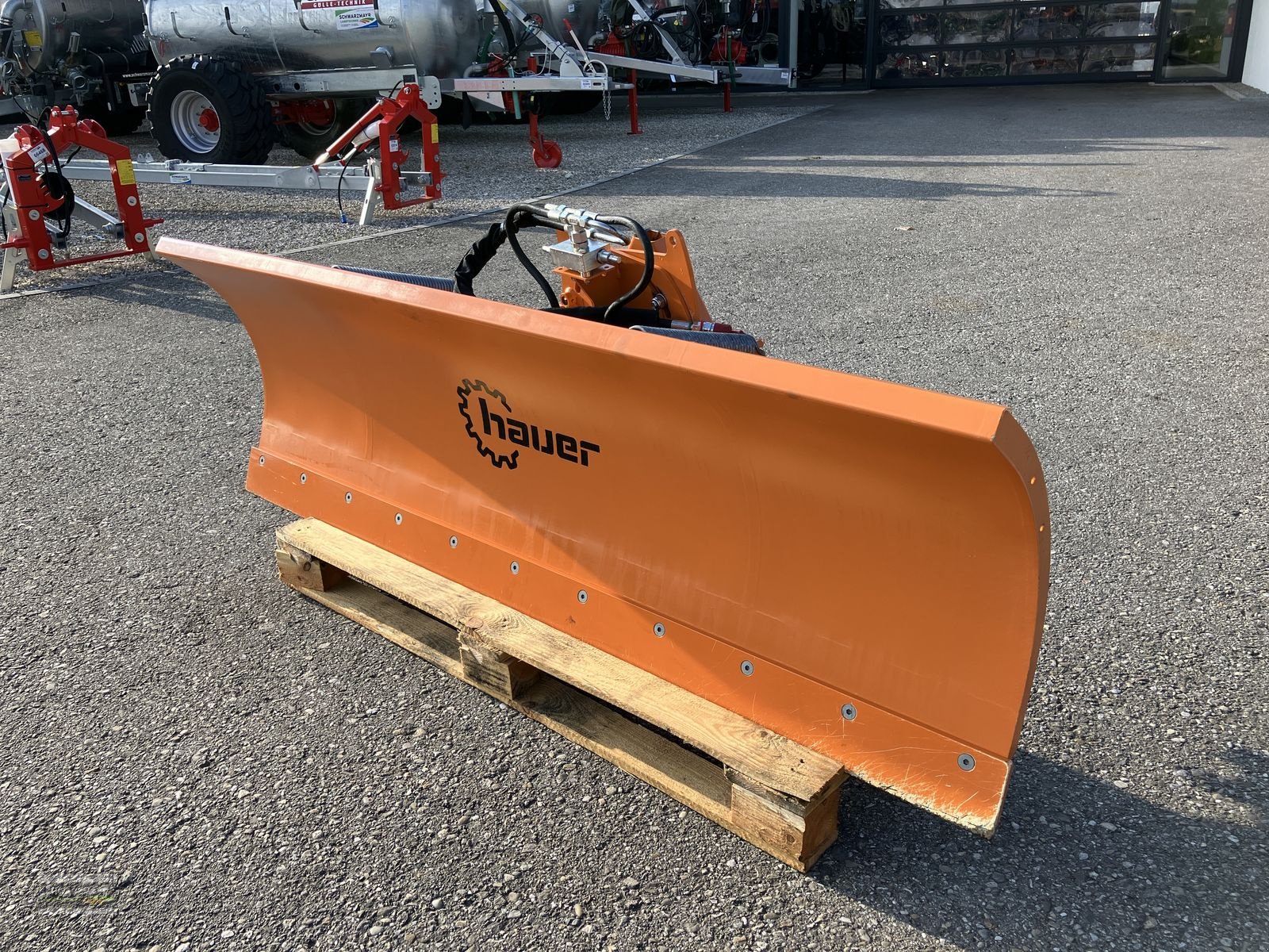 Schneeräumschild des Typs Hauer DRS-M 2000 mit Gerätedreieck-Aufnahme, Gebrauchtmaschine in Gampern (Bild 2)