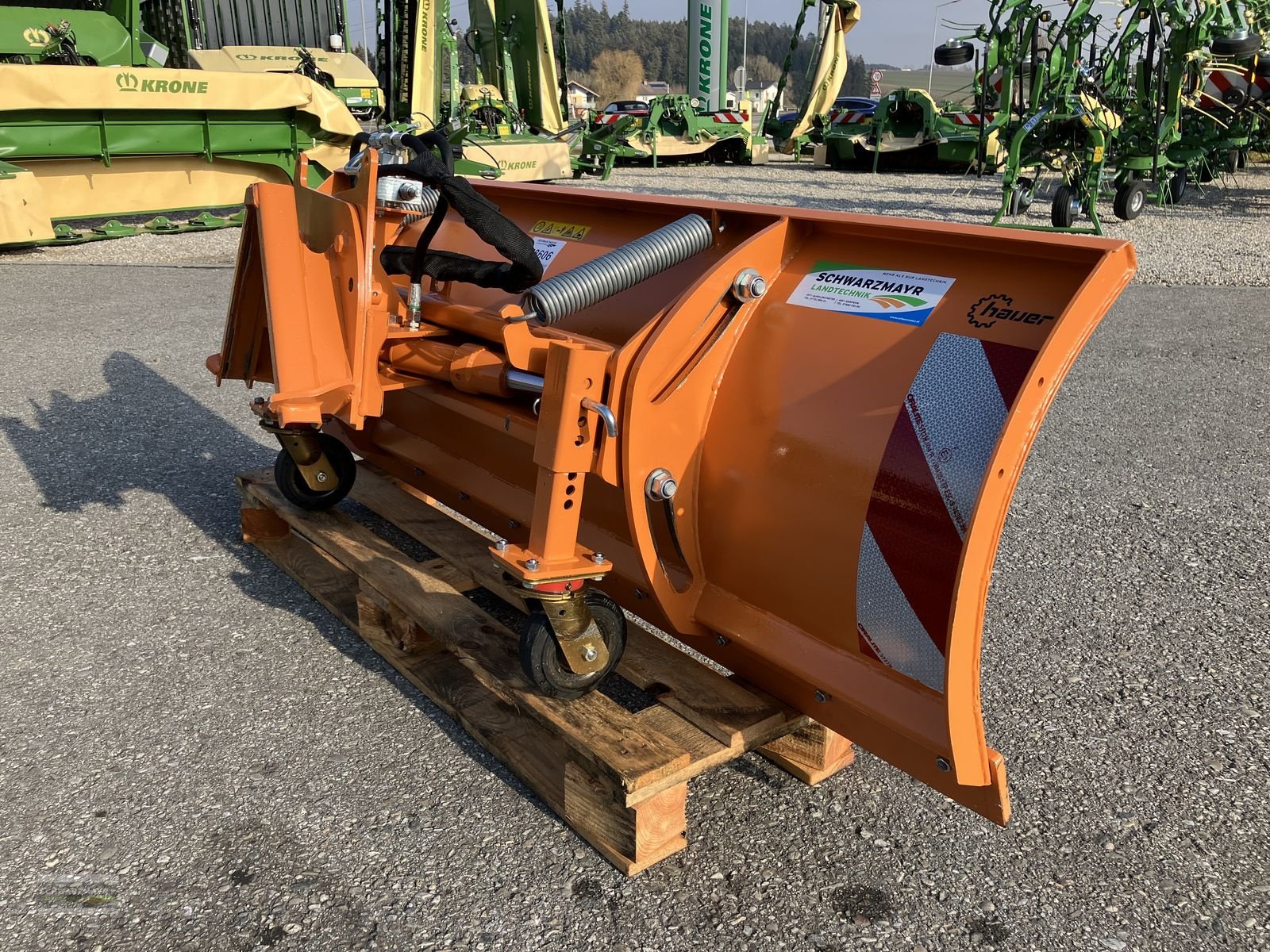 Schneeräumschild des Typs Hauer DRS-M 2000 mit Gerätedreieck-Aufnahme, Gebrauchtmaschine in Gampern (Bild 4)