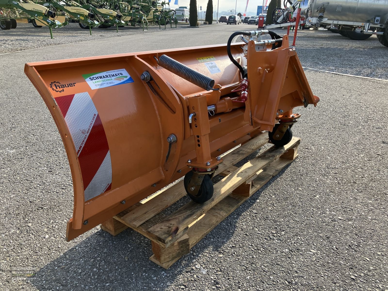 Schneeräumschild des Typs Hauer DRS-M 2000 mit Gerätedreieck-Aufnahme, Gebrauchtmaschine in Gampern (Bild 5)