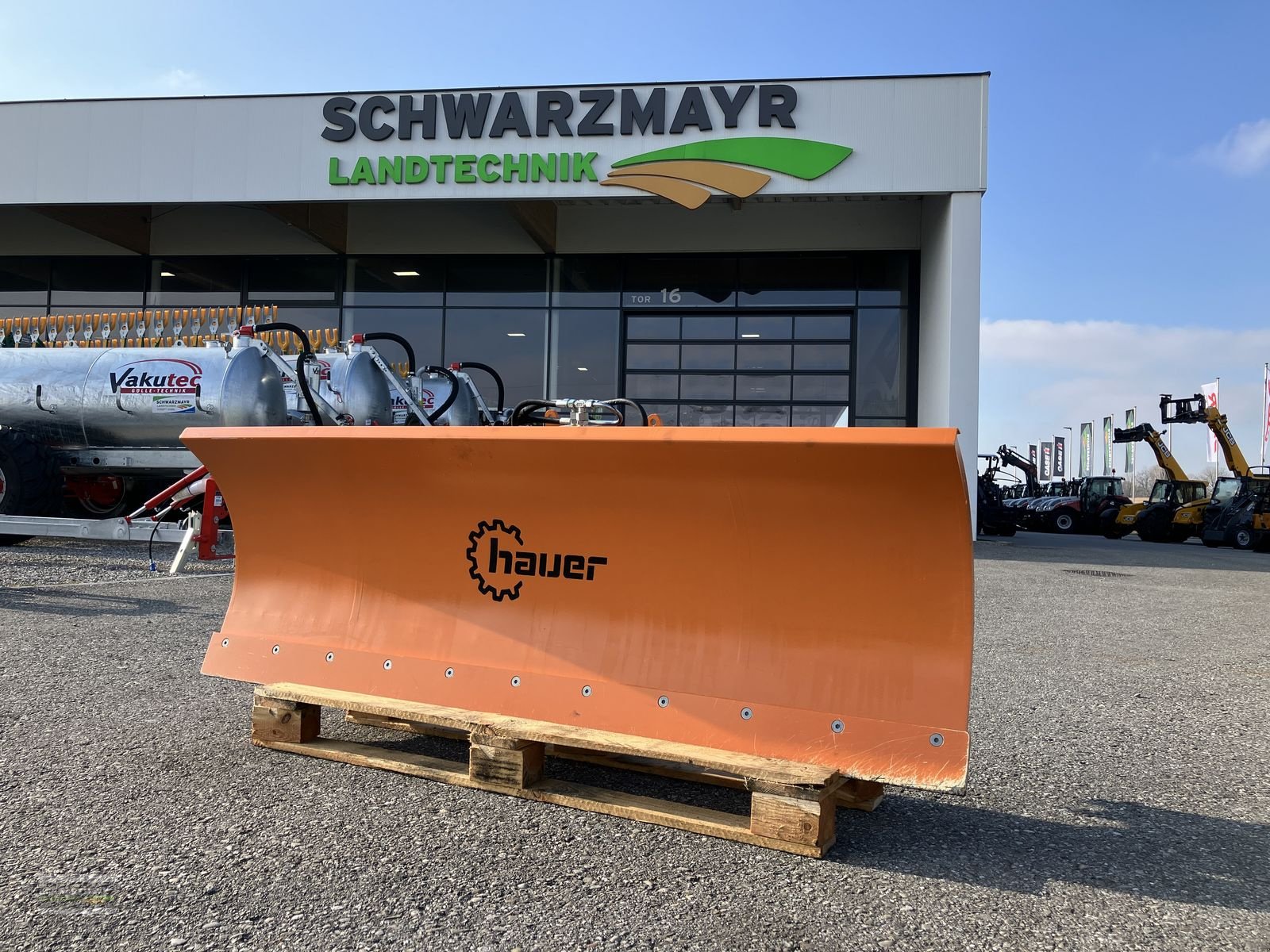 Schneeräumschild des Typs Hauer DRS-M 2000 mit Gerätedreieck-Aufnahme, Gebrauchtmaschine in Gampern (Bild 1)