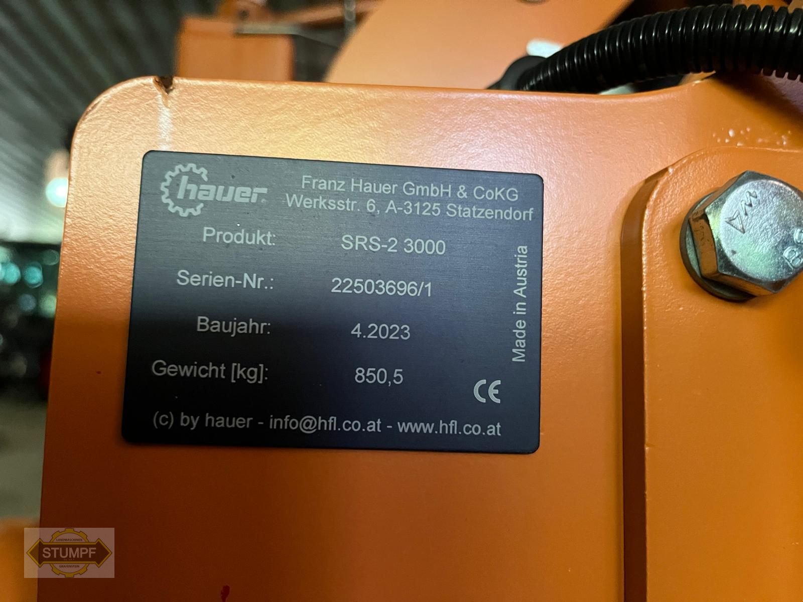 Schneeräumschild van het type Hauer Hauer SRS -2 3000, Gebrauchtmaschine in Grafenstein (Foto 4)