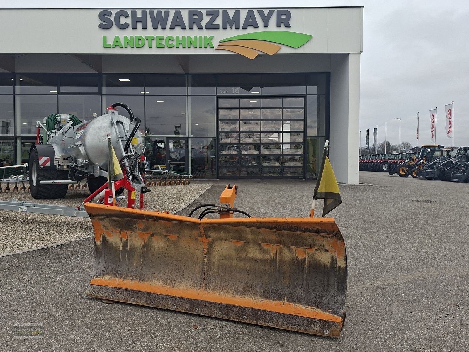 Schneeräumschild des Typs Hauer HSh 2,0m, Gebrauchtmaschine in Gampern (Bild 1)