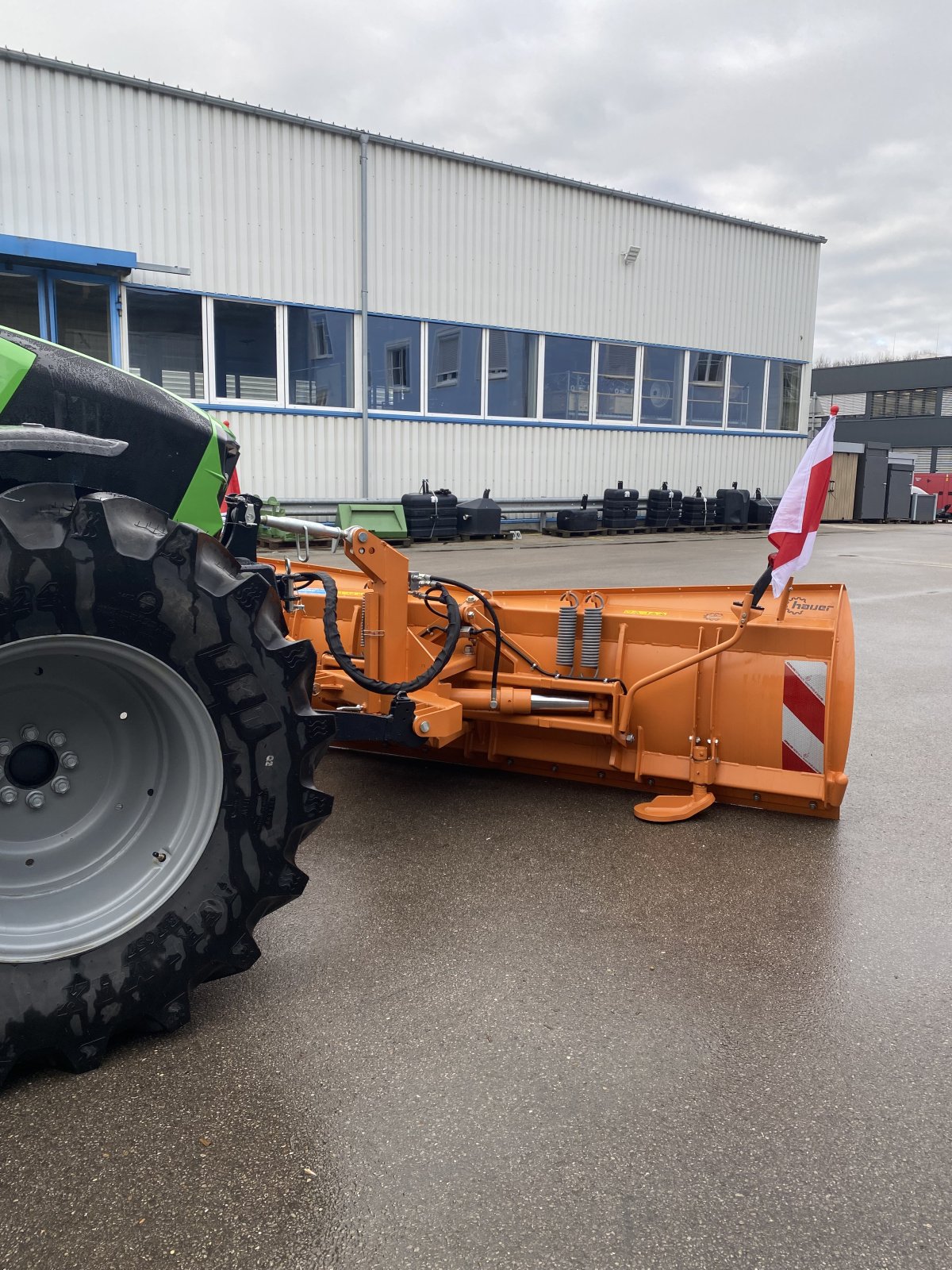 Schneeräumschild of the type Hauer HSH 2800, Neumaschine in St.Andrä-Wördern (Picture 7)