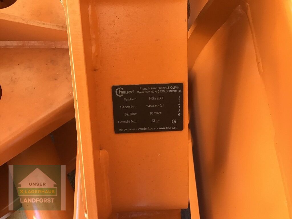 Schneeräumschild typu Hauer HSh 2800, Neumaschine v Murau (Obrázek 11)