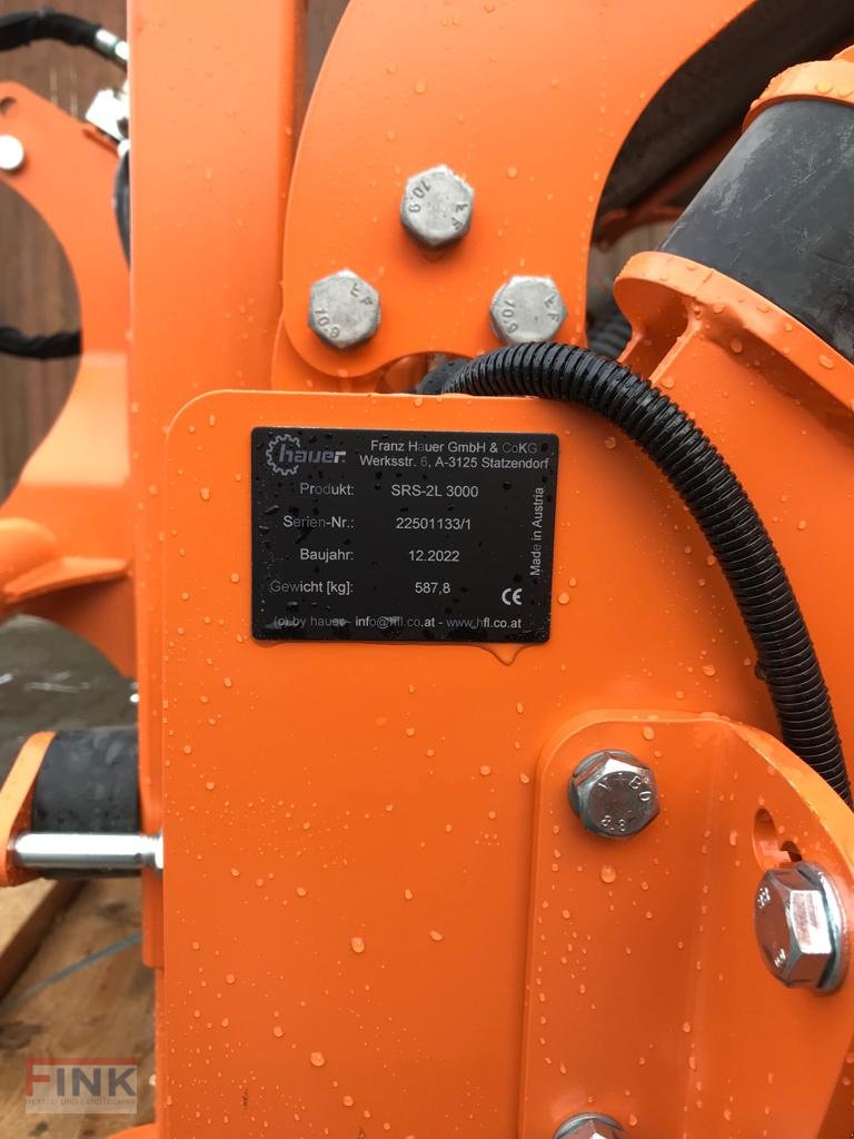 Schneeräumschild tip Hauer SRS-2L 3000, Neumaschine in Burgberg-Häuser (Poză 4)