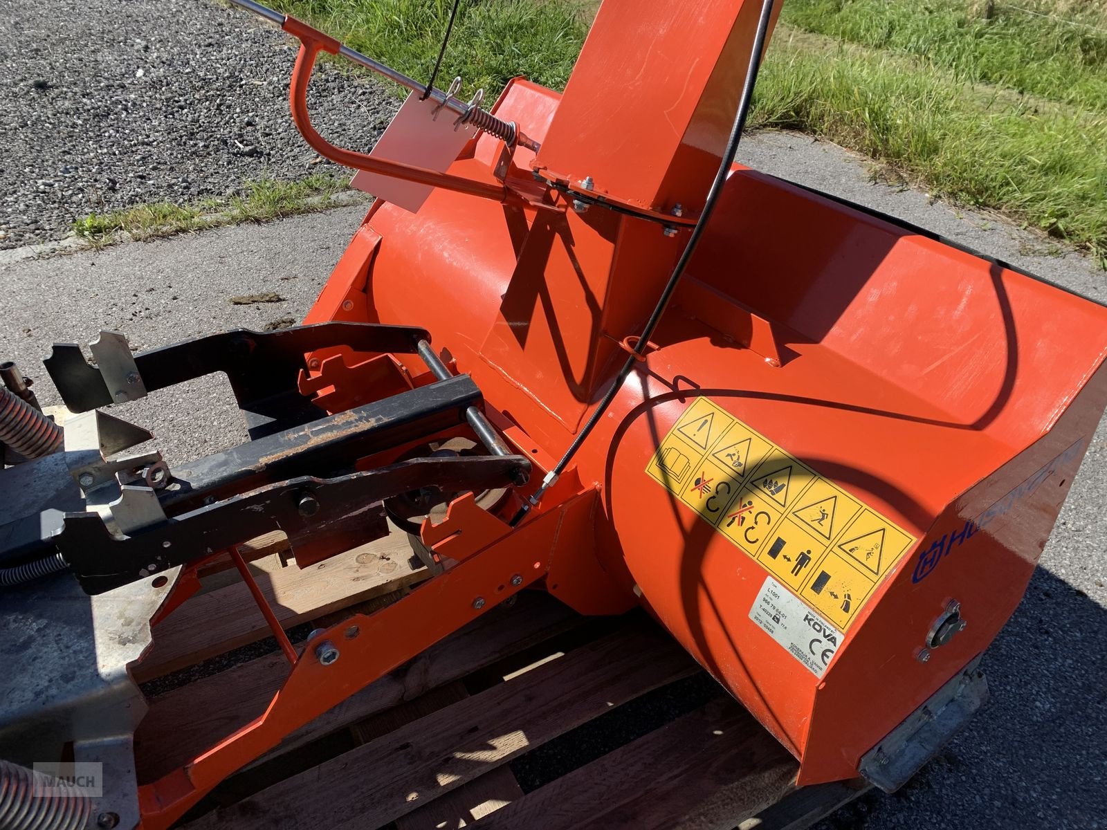 Schneeräumschild typu Husqvarna Schneefräse zu Rider, Gebrauchtmaschine v Eben (Obrázek 8)