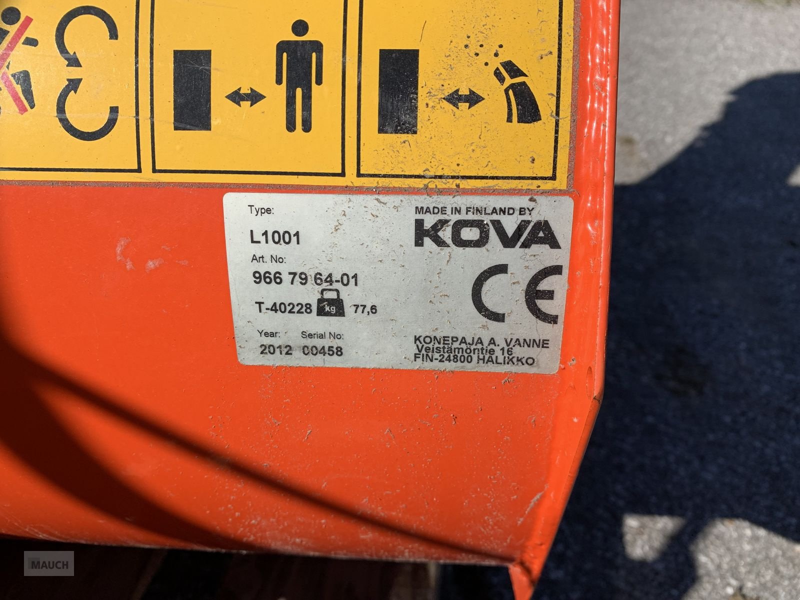 Schneeräumschild typu Husqvarna Schneefräse zu Rider, Gebrauchtmaschine v Eben (Obrázek 10)