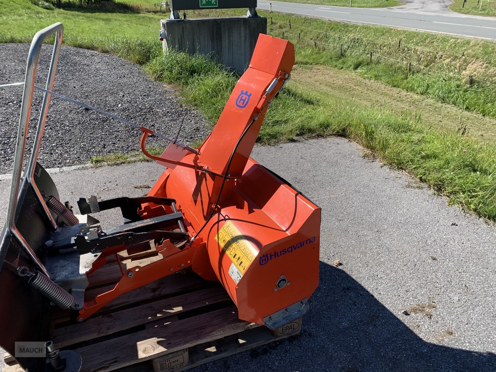 Schneeräumschild typu Husqvarna Schneefräse zu Rider, Gebrauchtmaschine v Eben (Obrázek 7)