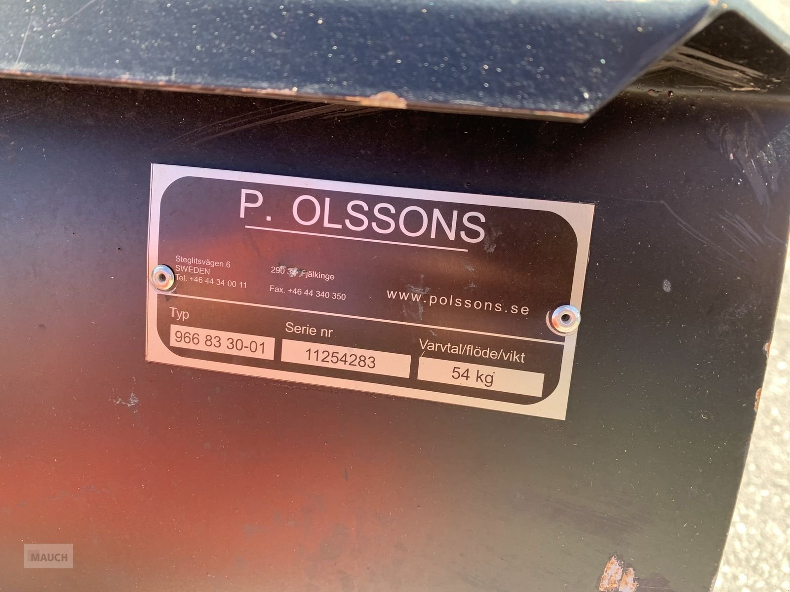 Schneeräumschild des Typs Husqvarna Schneeschild zu Rider, Gebrauchtmaschine in Eben (Bild 7)