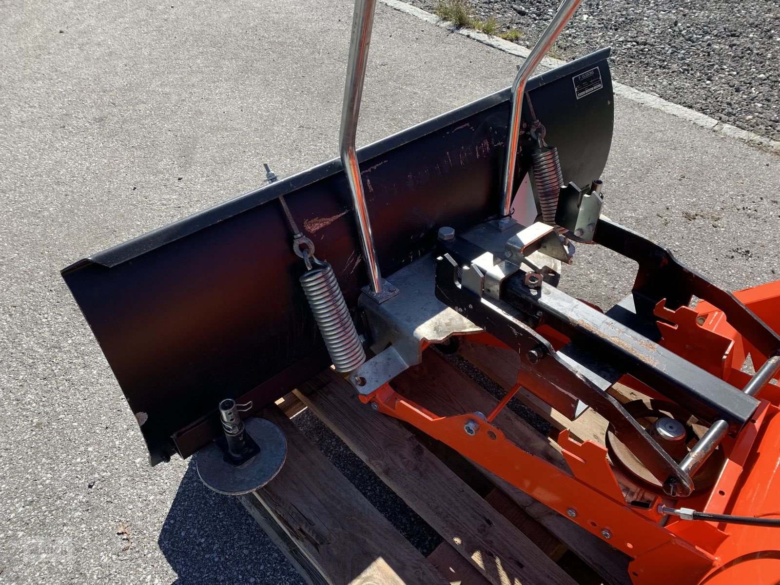 Schneeräumschild des Typs Husqvarna Schneeschild zu Rider, Gebrauchtmaschine in Eben (Bild 9)