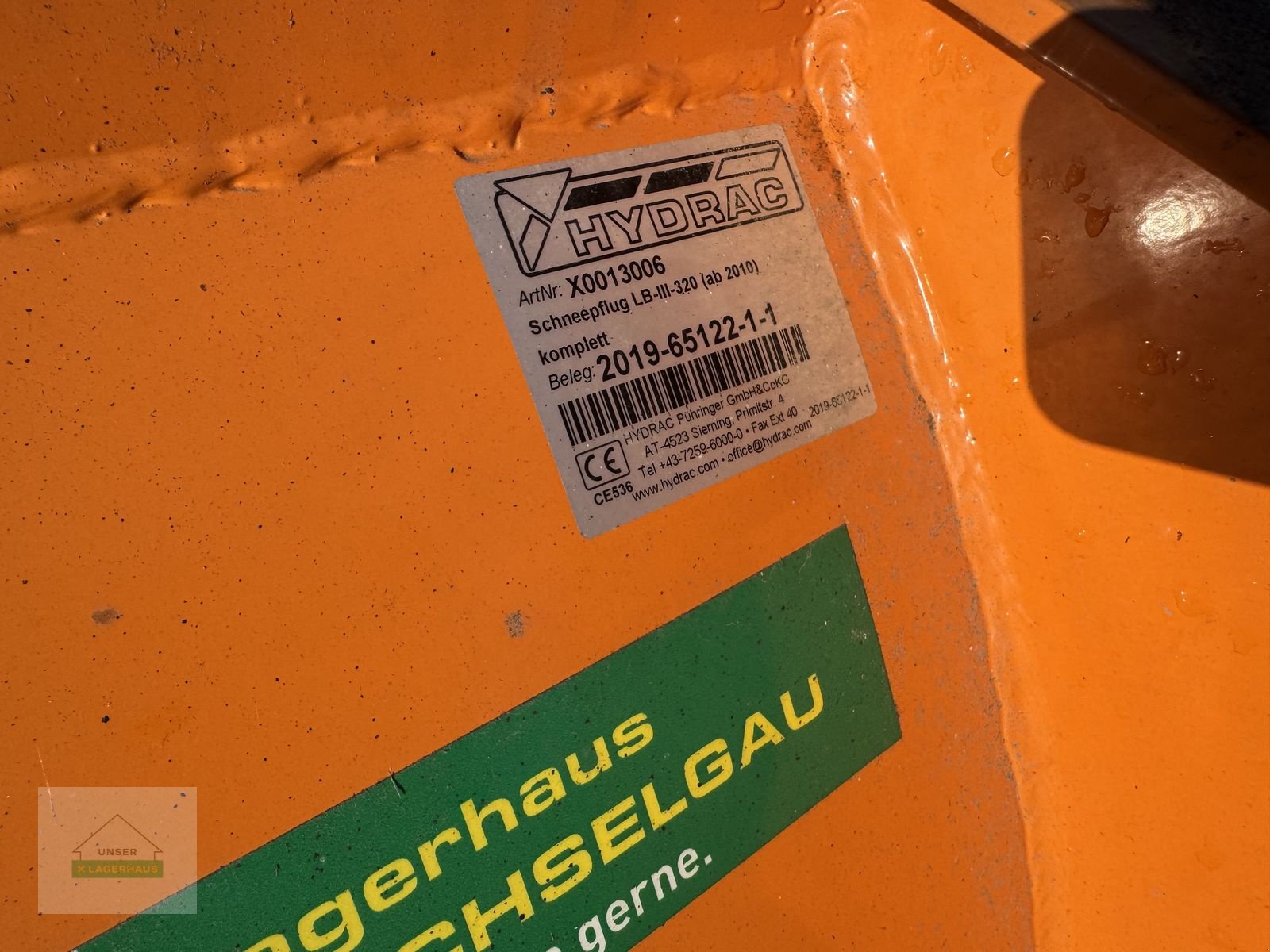 Schneeräumschild typu Hydrac LB-3 320, Gebrauchtmaschine v Hartberg (Obrázek 4)