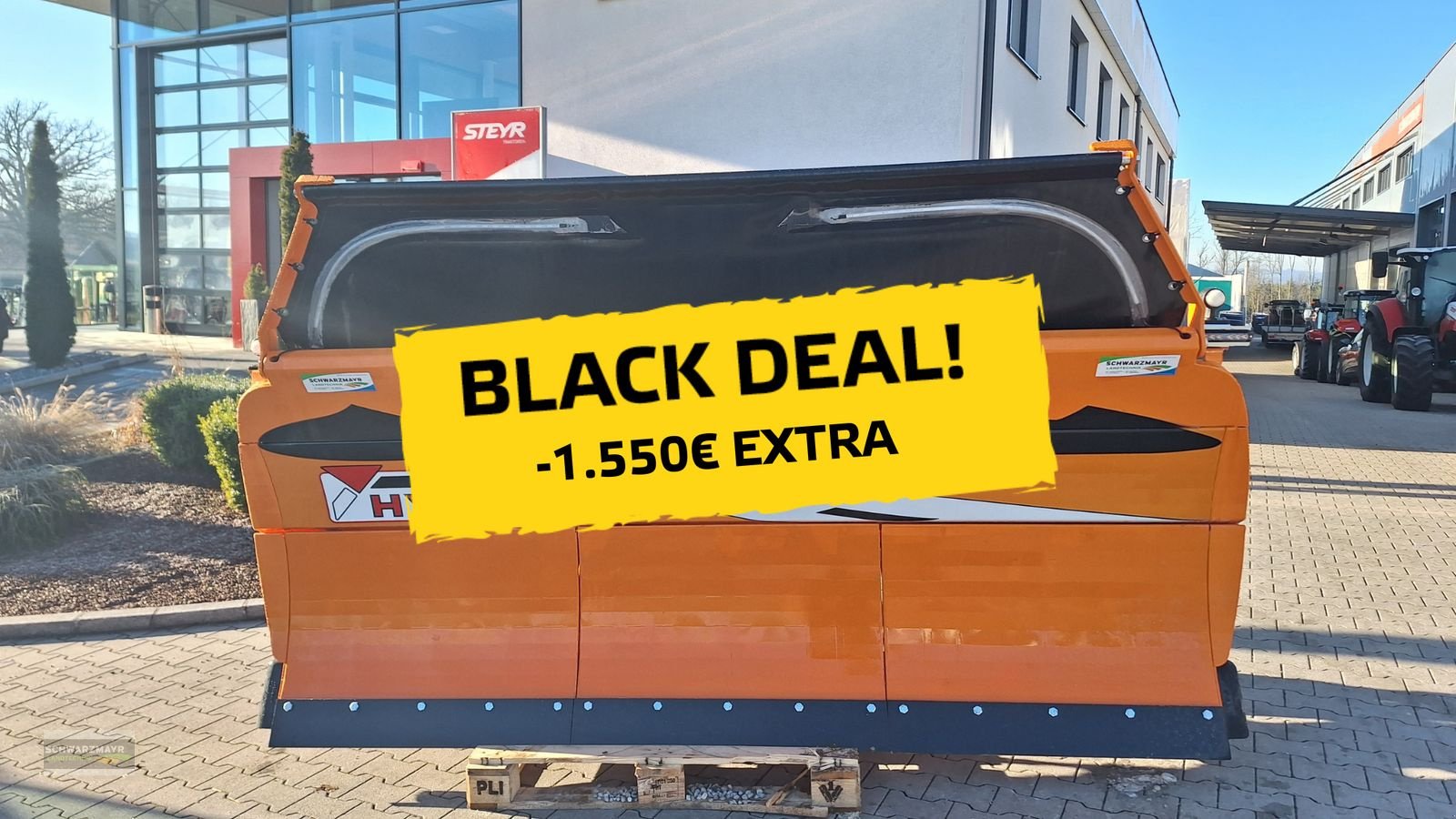 Schneeräumschild typu Hydrac PT-III-300, Neumaschine v Aurolzmünster (Obrázek 2)