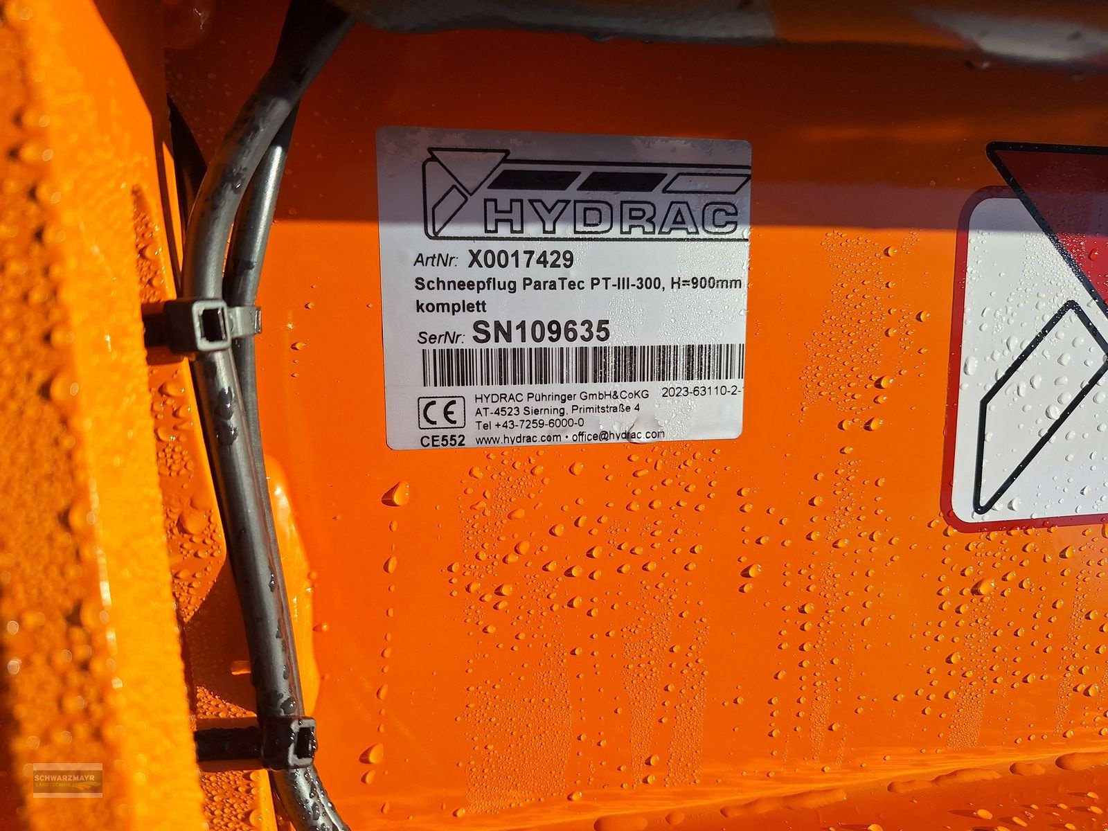 Schneeräumschild typu Hydrac PT-III-300, Neumaschine v Aurolzmünster (Obrázek 18)