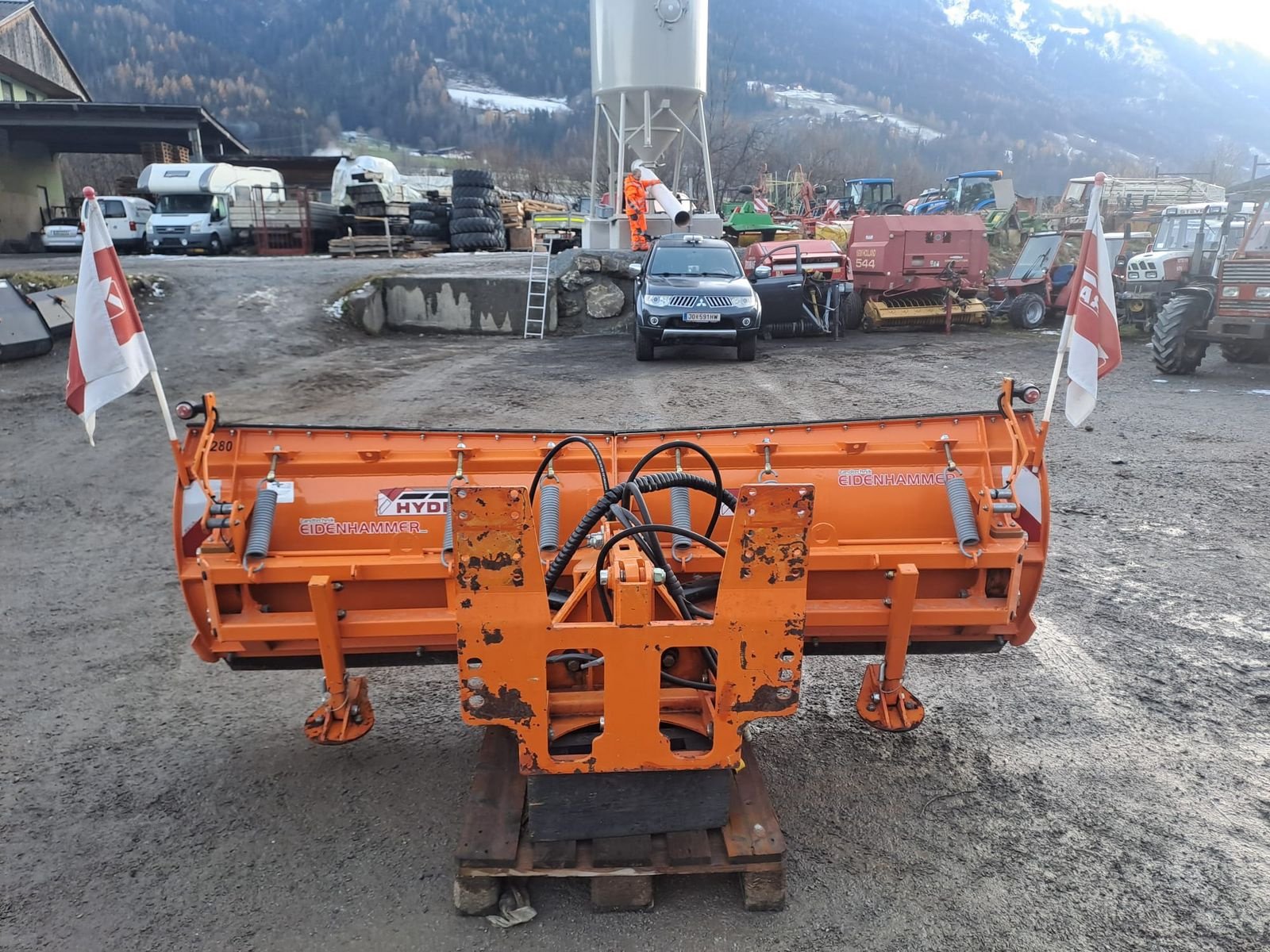 Schneeräumschild typu Hydrac Schneepflug KL 2 280, Gebrauchtmaschine v Burgkirchen (Obrázek 2)