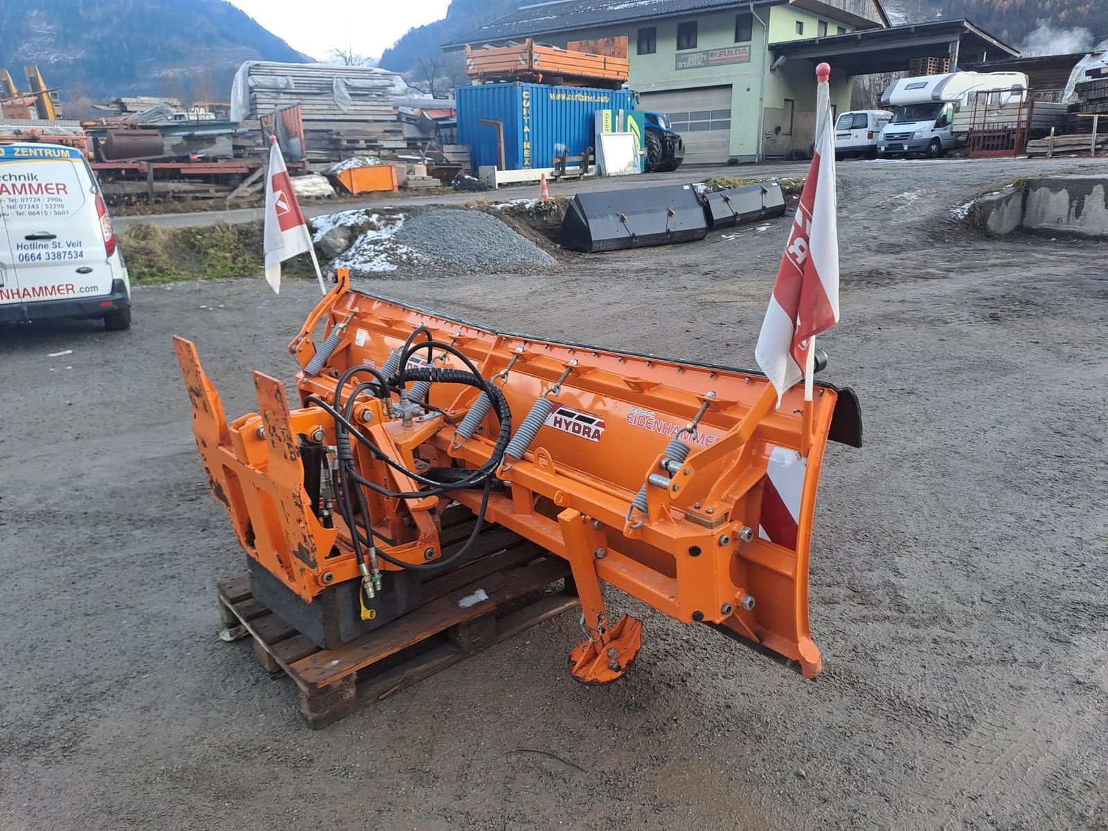 Schneeräumschild typu Hydrac Schneepflug KL 2 280, Gebrauchtmaschine v Burgkirchen (Obrázek 3)