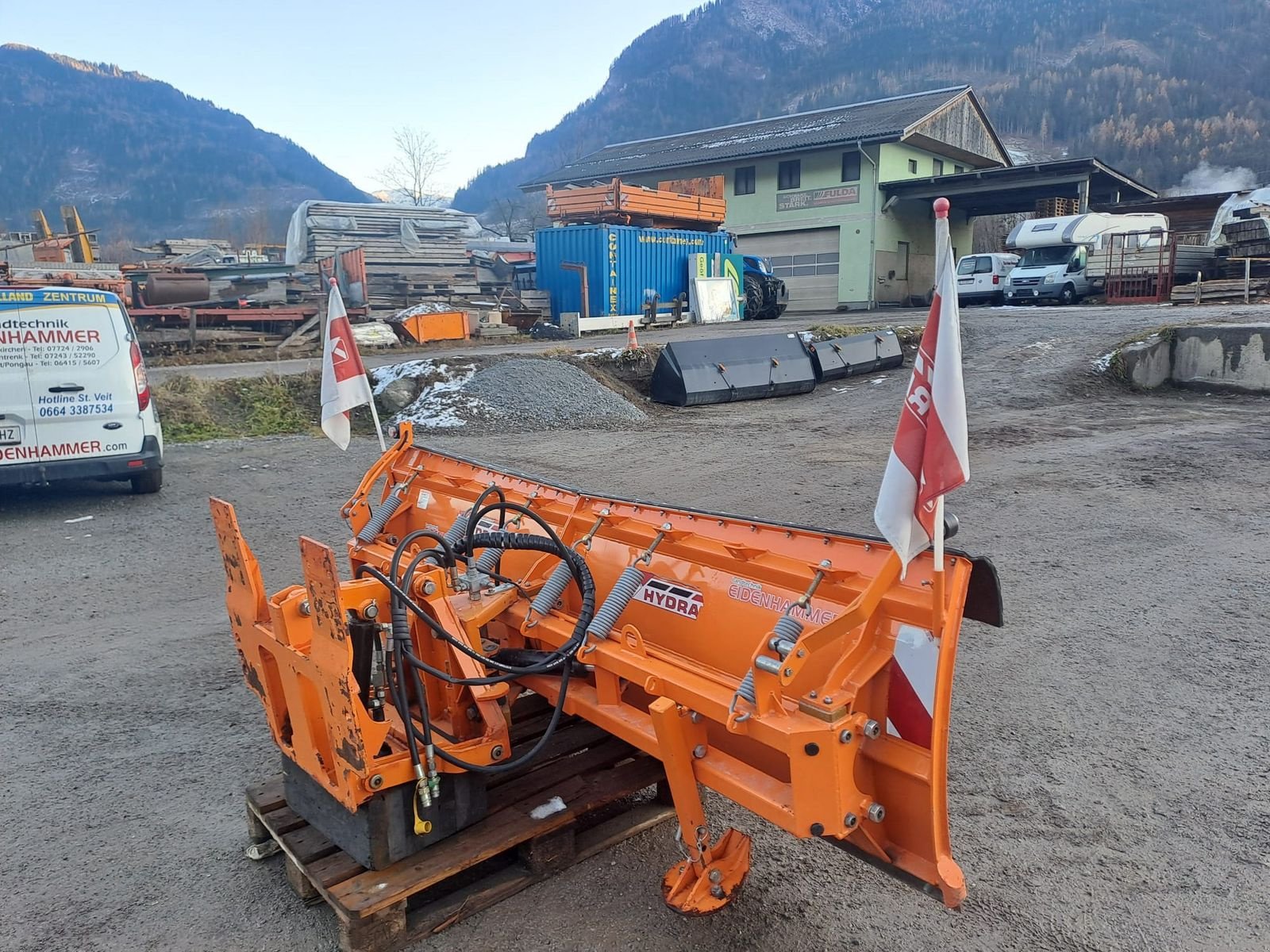 Schneeräumschild typu Hydrac Schneepflug KL 2 280, Gebrauchtmaschine v Burgkirchen (Obrázek 5)