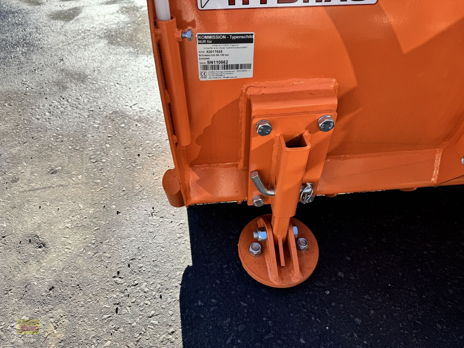 Schneeräumschild des Typs Hydrac Schneeschild SK 190 mit Dreipunktaufnhame, Neumaschine in Kötschach (Bild 11)
