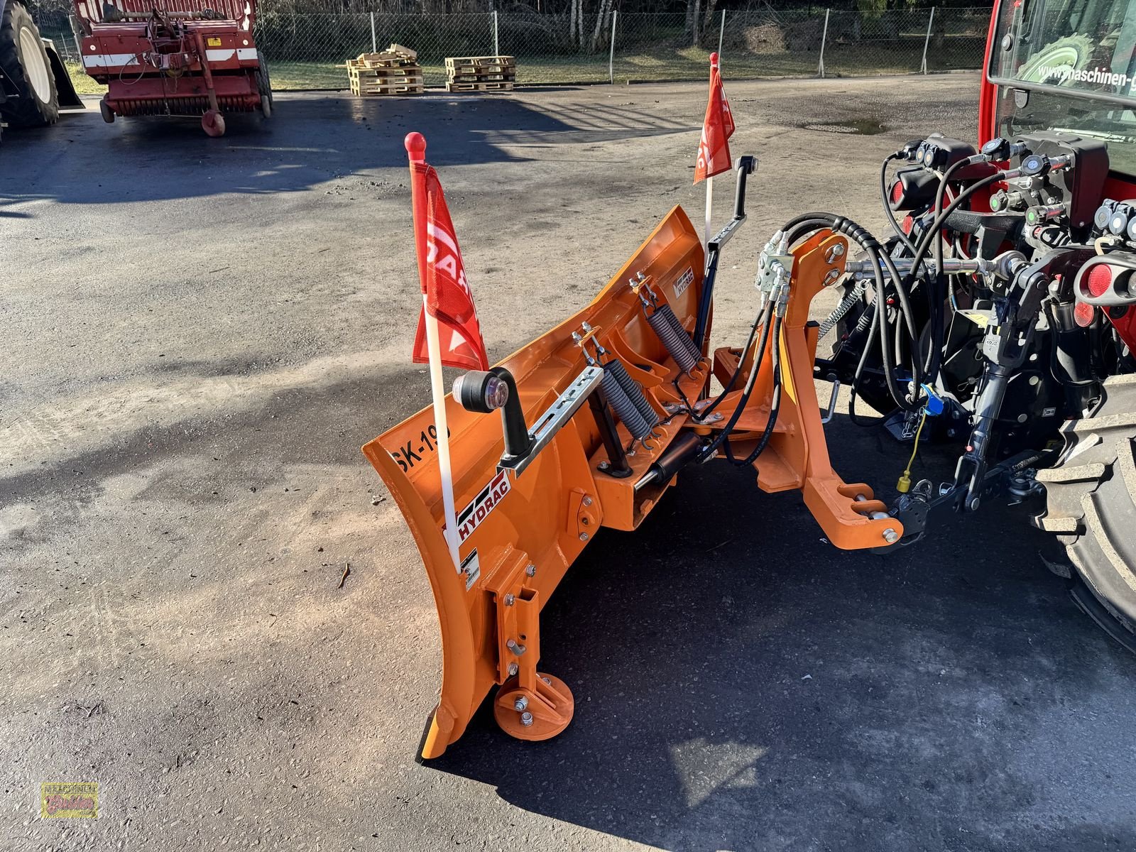 Schneeräumschild des Typs Hydrac Schneeschild SK 190 mit Dreipunktaufnhame, Neumaschine in Kötschach (Bild 8)