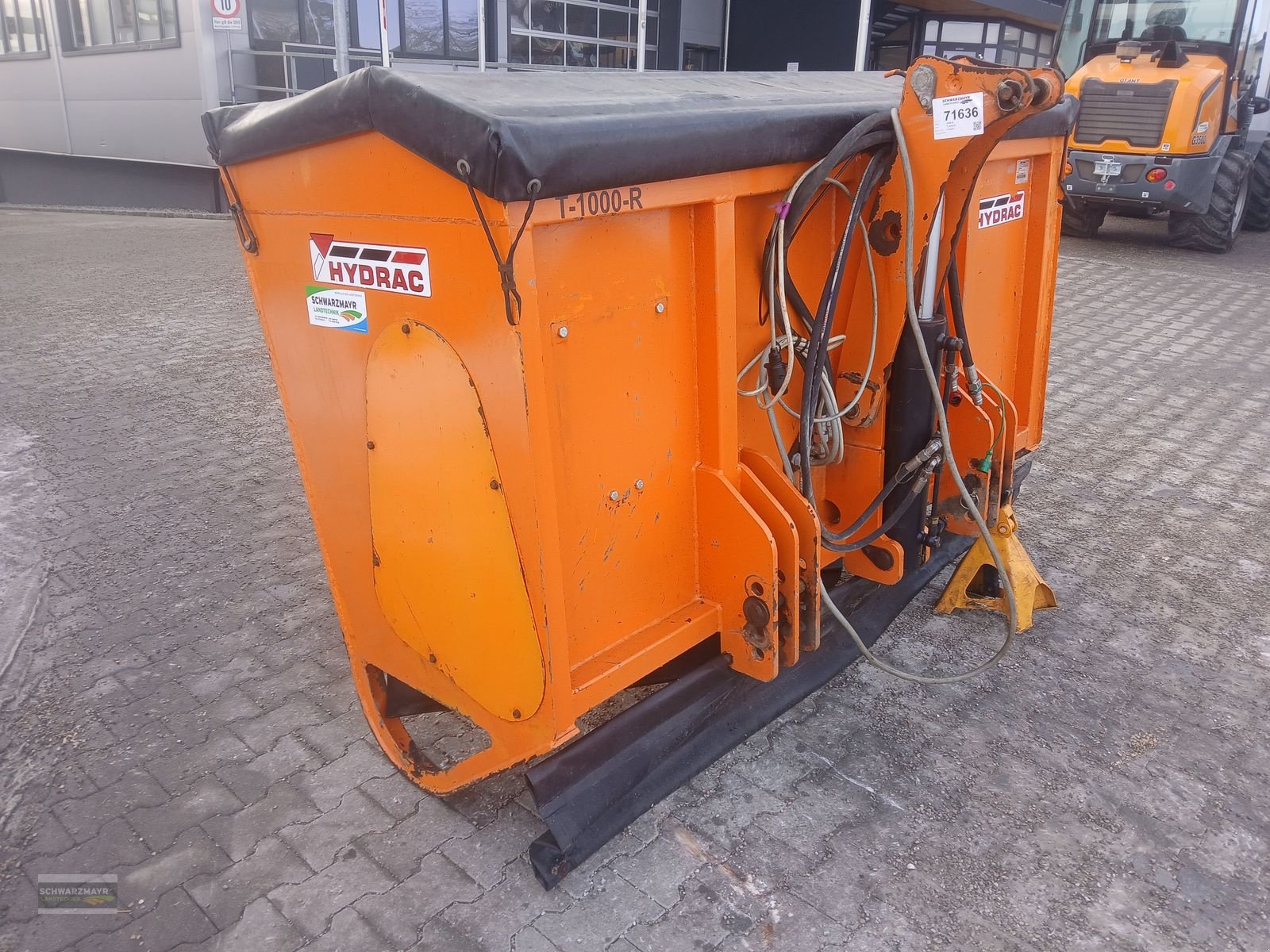 Schneeräumschild van het type Hydrac T-1000-R, Gebrauchtmaschine in Gampern (Foto 4)