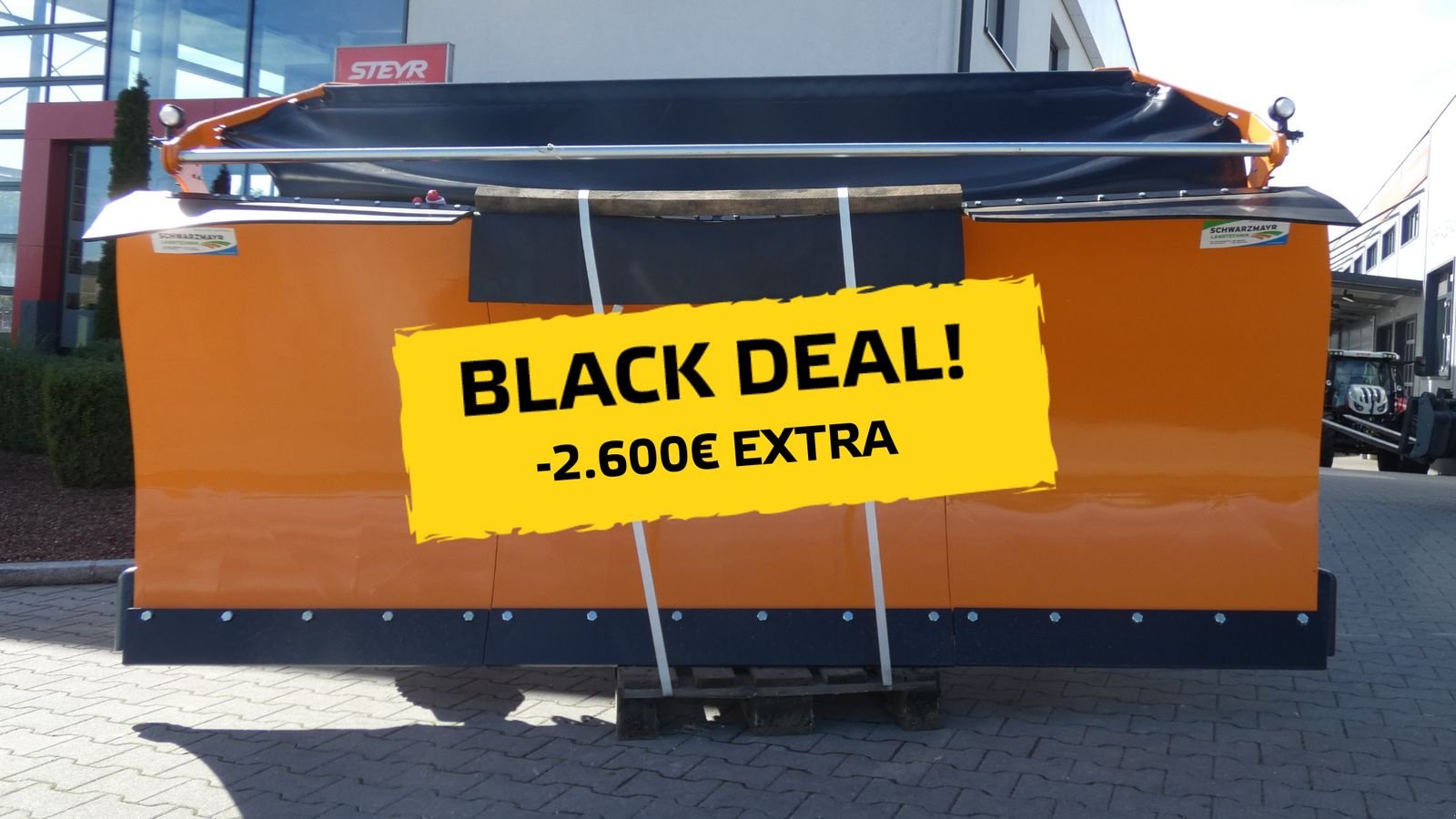 Schneeräumschild typu Hydrac U-III-320 EUR Gr. 3 Schneepflug, Neumaschine v Schlitters (Obrázek 2)