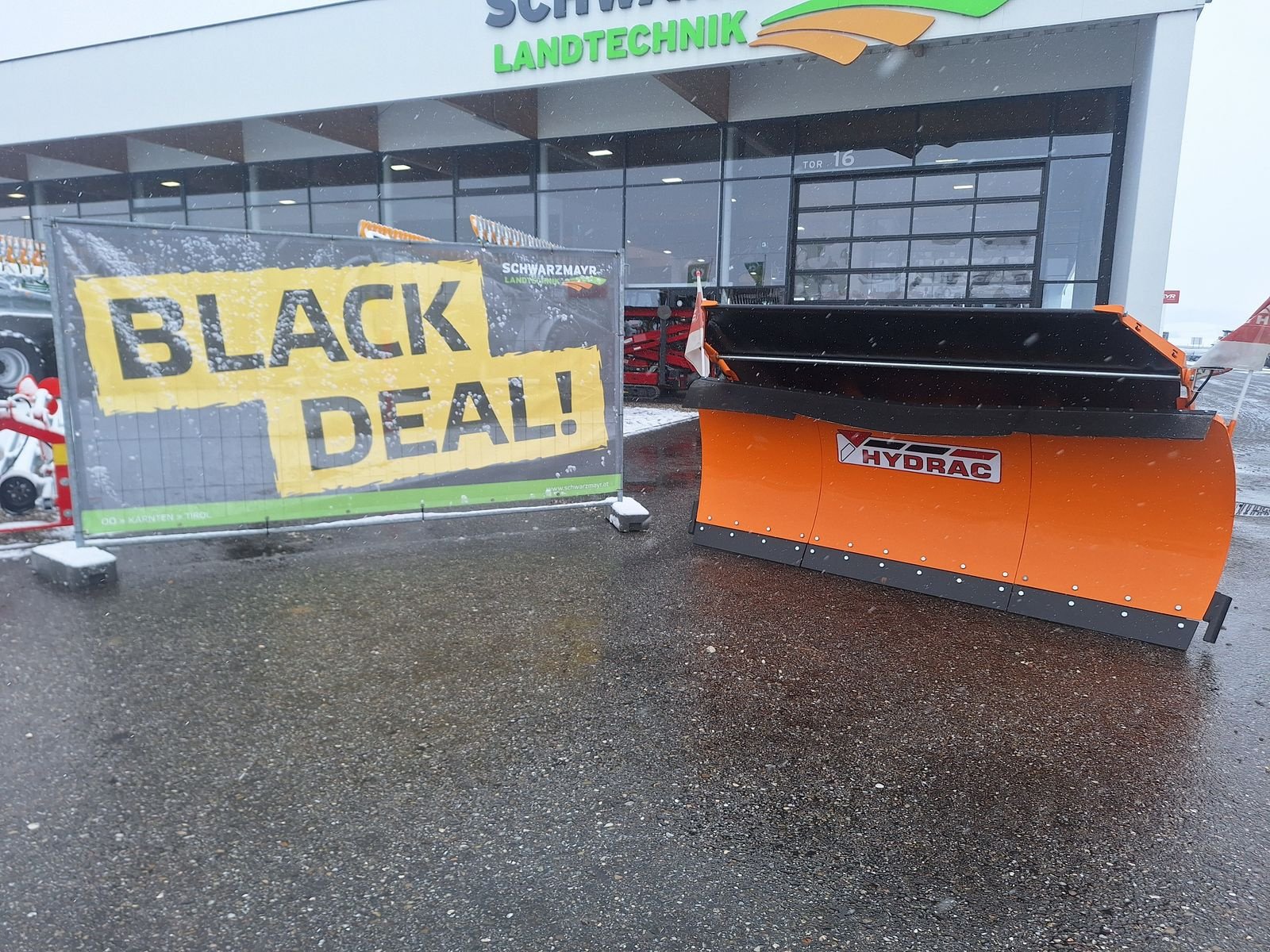 Schneeräumschild typu Hydrac U-III-320 EUR Gr. 3 Schneepflug, Neumaschine v Schlitters (Obrázek 1)