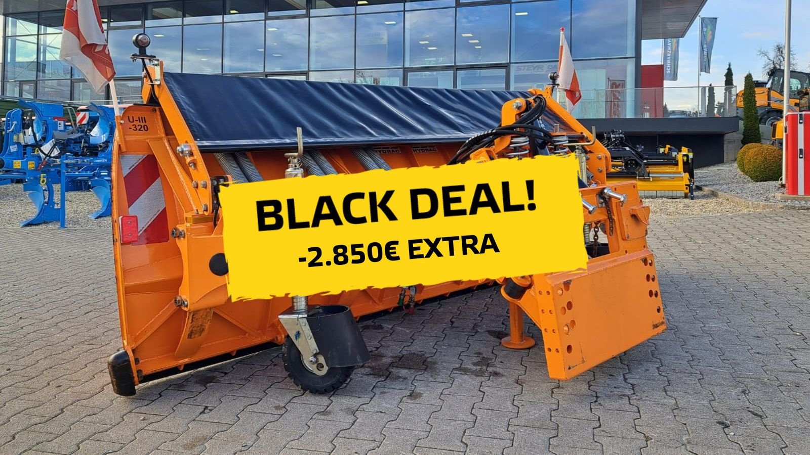 Schneeräumschild typu Hydrac U-III-320 EUR Gr. 3, Vorführmaschine v Schlitters (Obrázek 2)
