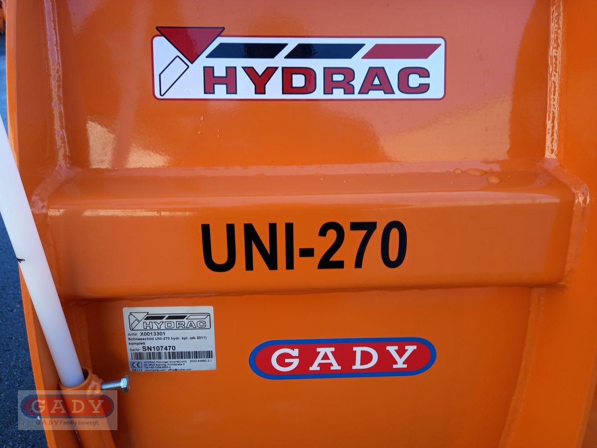 Schneeräumschild des Typs Hydrac UNI - 270, Neumaschine in Lebring (Bild 8)