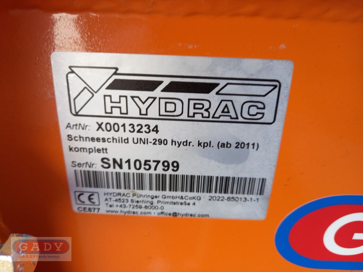 Schneeräumschild tip Hydrac UNI - 290, Neumaschine in Lebring (Poză 14)