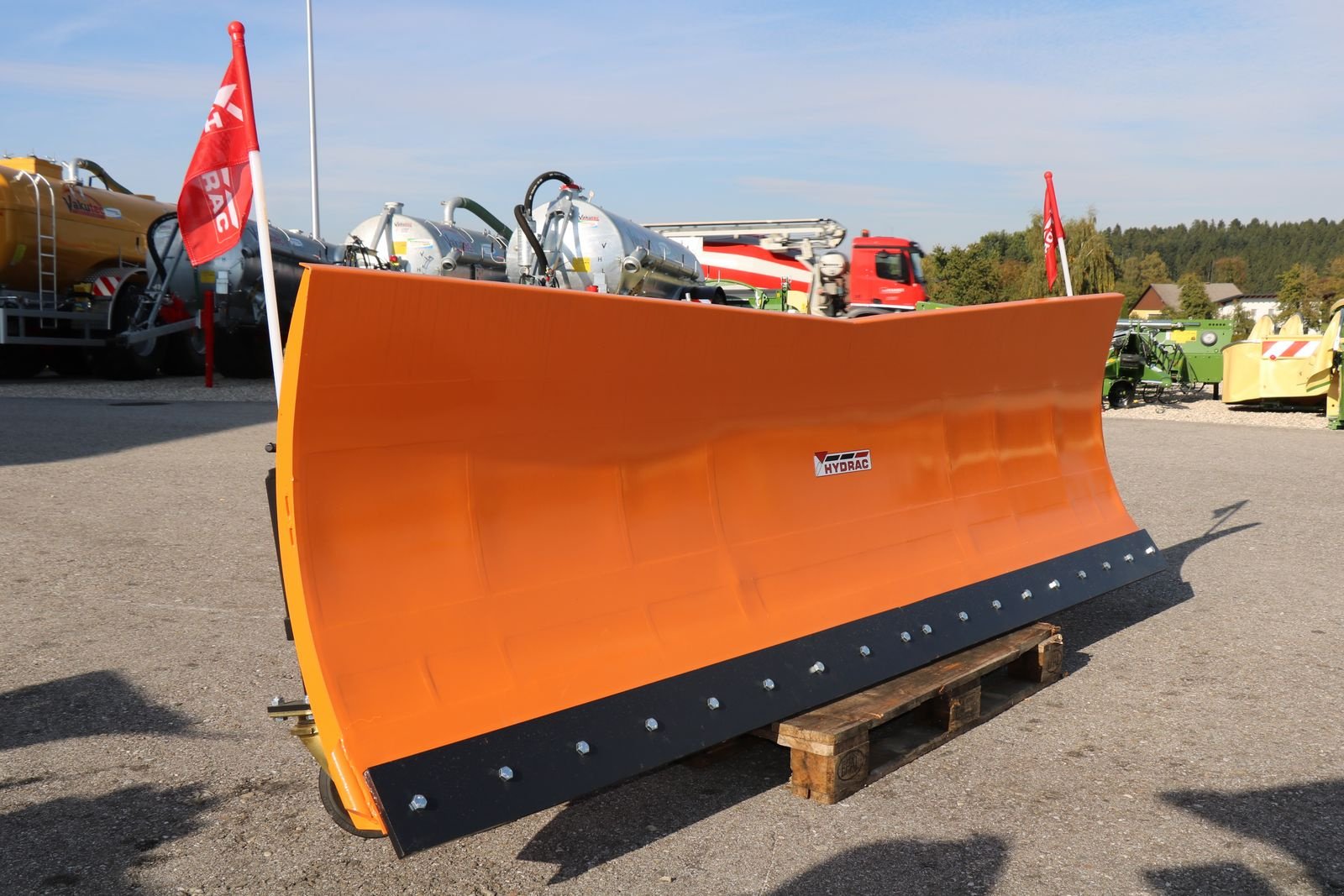 Schneeräumschild tip Hydrac Uni-310 + Nachlaufräder, Neumaschine in Schlitters (Poză 4)