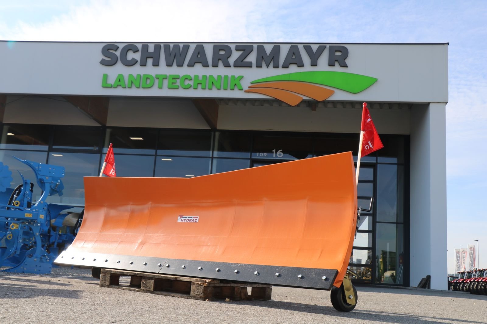 Schneeräumschild tip Hydrac Uni-310 + Nachlaufräder, Neumaschine in Schlitters (Poză 3)