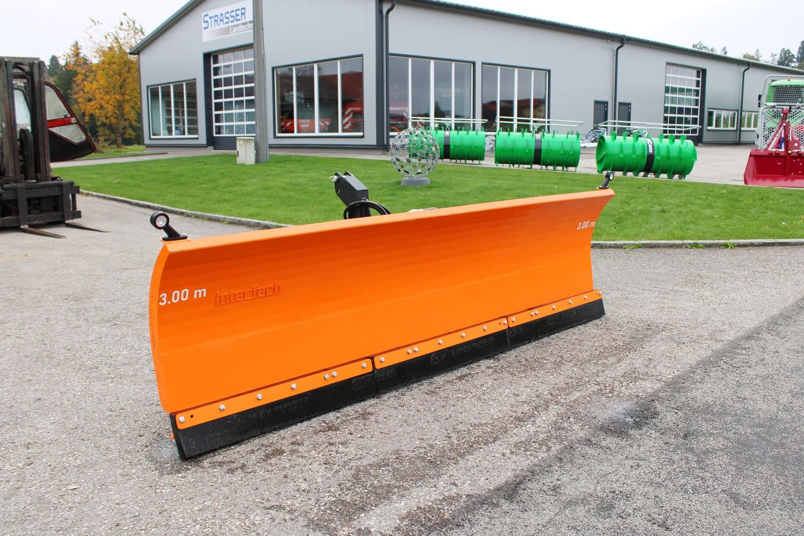 Schneeräumschild of the type InterTech Schneepflug, Schneeschild PSSH04, 3,0m, Neumaschine in Neukirchen am Walde  (Picture 4)