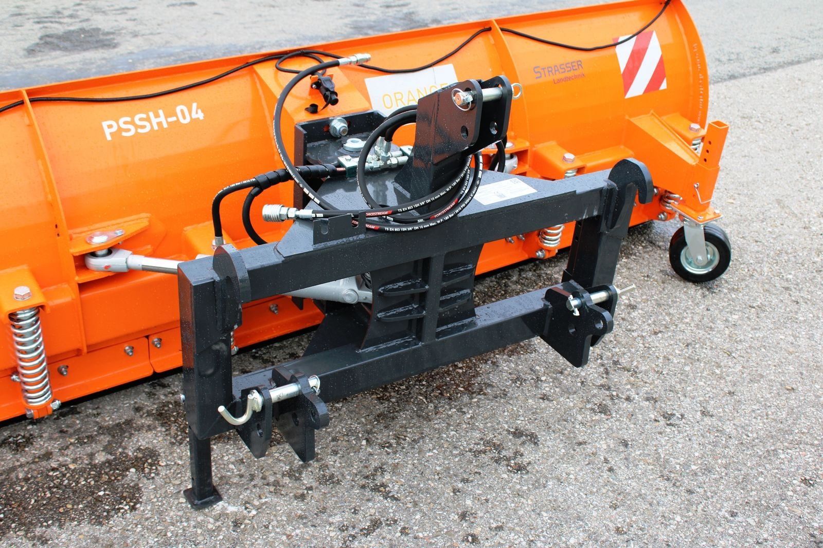 Schneeräumschild of the type InterTech Schneepflug, Schneeschild PSSH04, 3,0m, Neumaschine in Neukirchen am Walde  (Picture 12)