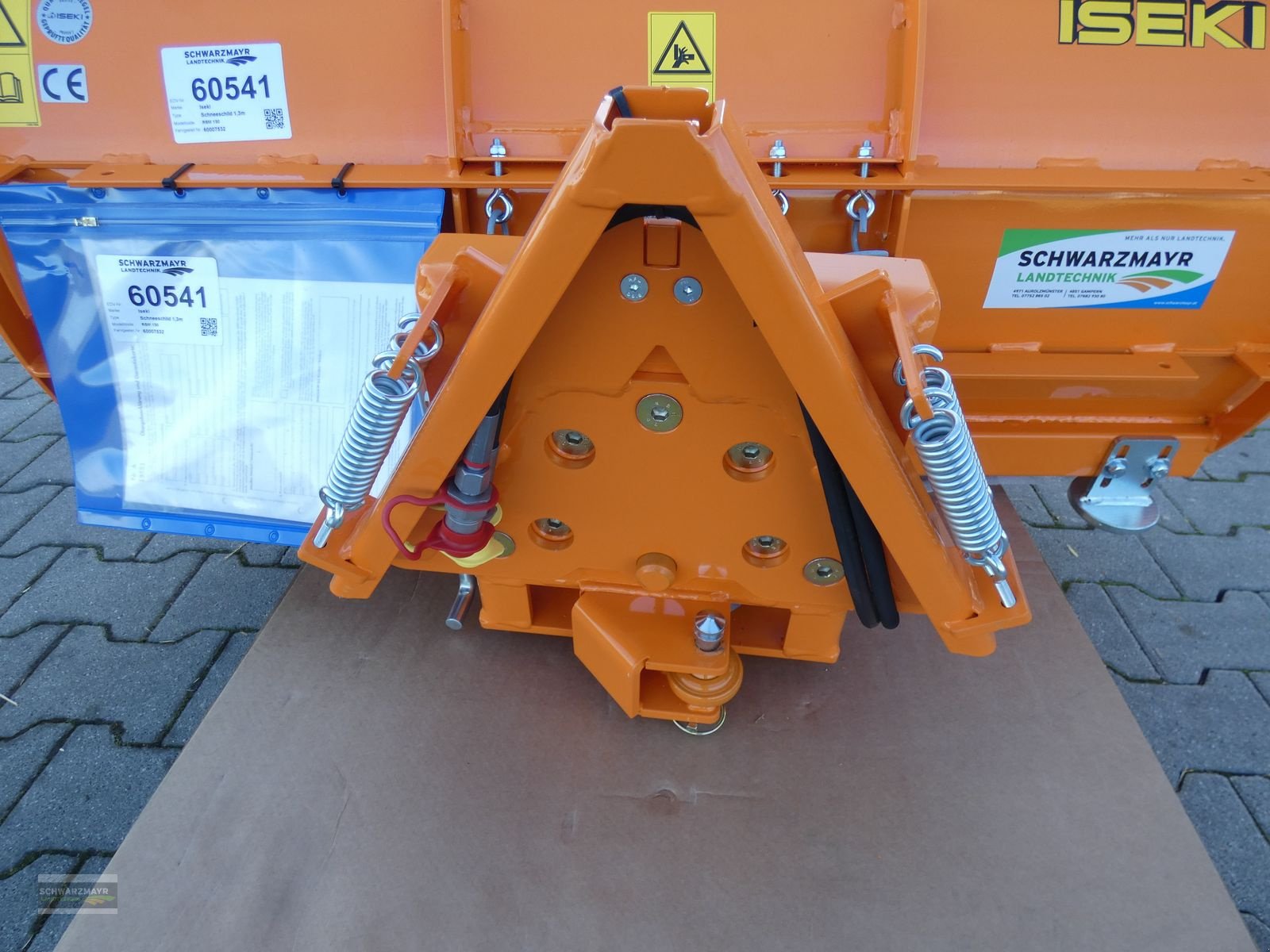 Schneeräumschild typu Iseki Schneeschild 1,3m, Neumaschine v Aurolzmünster (Obrázek 8)