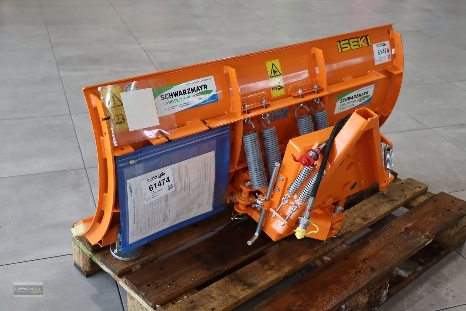 Schneeräumschild typu Iseki Schneeschild 1,3m, Neumaschine v Aurolzmünster (Obrázek 4)