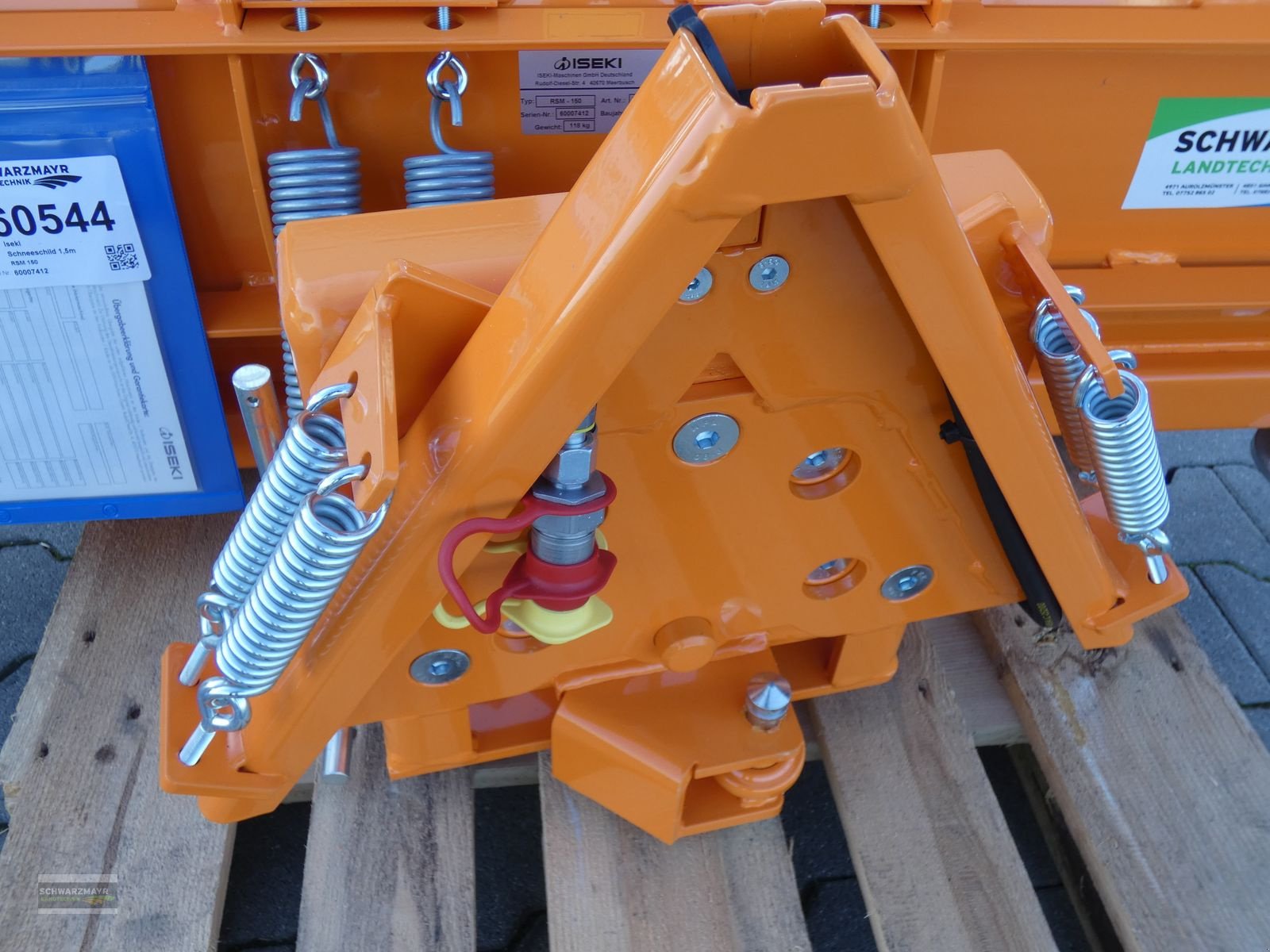 Schneeräumschild του τύπου Iseki Schneeschild 150, Neumaschine σε Aurolzmünster (Φωτογραφία 6)