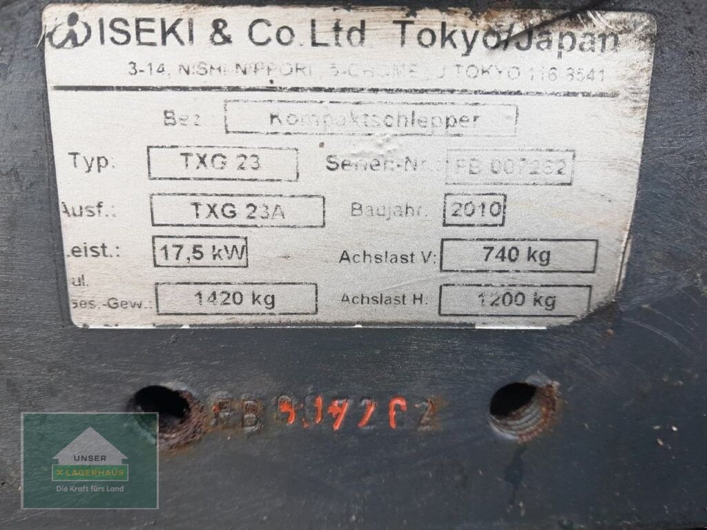 Schneeräumschild tipa Iseki TXG 23A, Gebrauchtmaschine u Lambach (Slika 2)