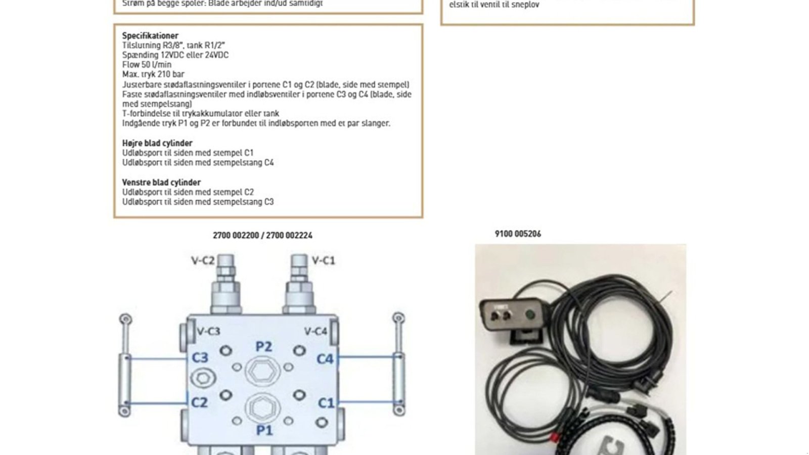 Schneeräumschild del tipo JST MV Combi sneplov 150-200 cm., Gebrauchtmaschine en Vrå (Imagen 3)