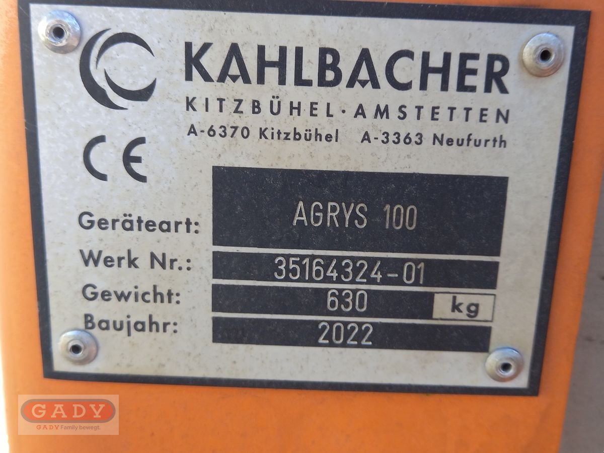 Schneeräumschild типа Kahlbacher AGRYS 100 SELBSTLADESTREUER, Neumaschine в Lebring (Фотография 11)