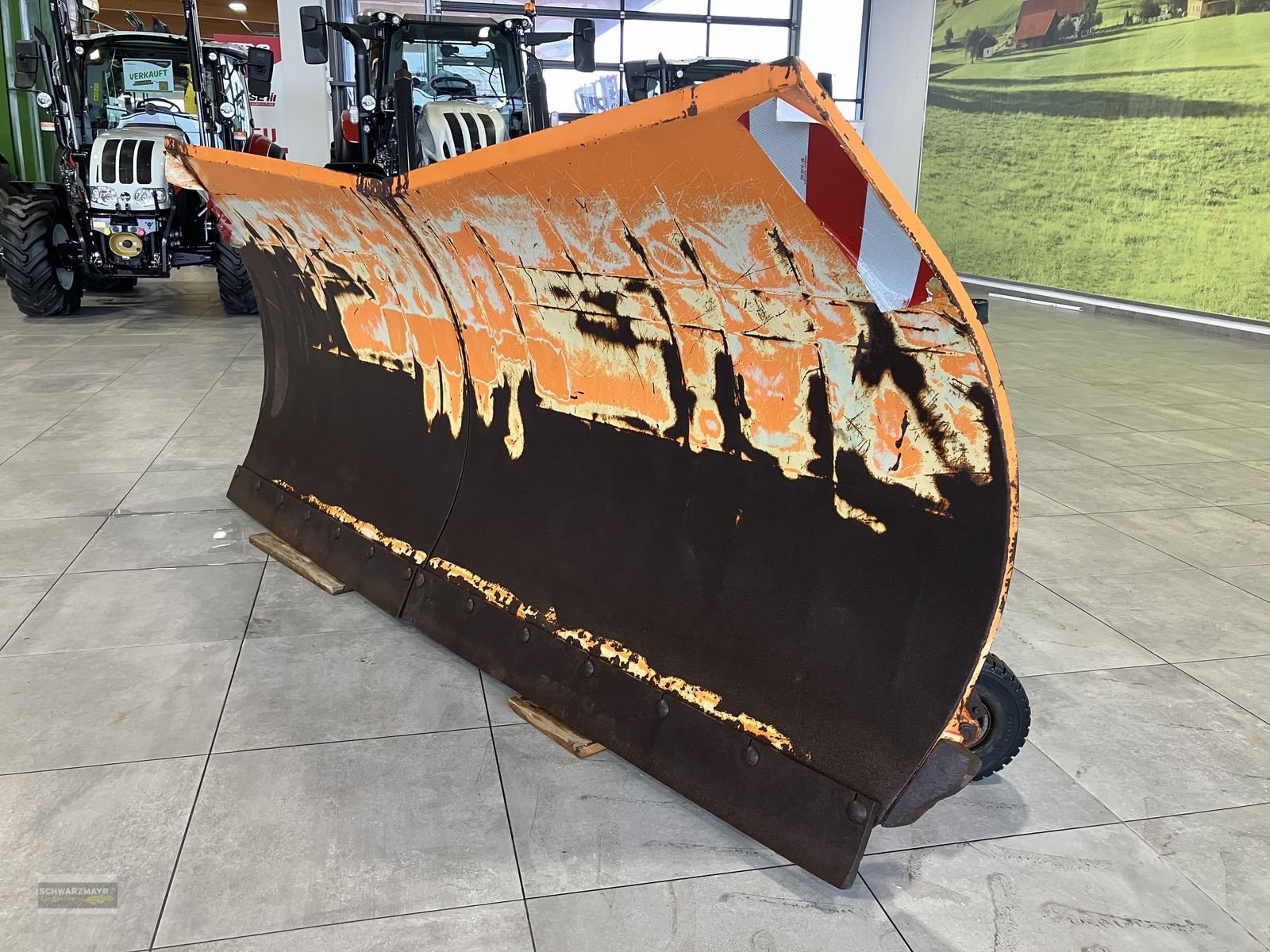 Schneeräumschild typu Kahlbacher DS 260 mit Kommunalplatte Gr. 3, Gebrauchtmaschine v Gampern (Obrázek 4)